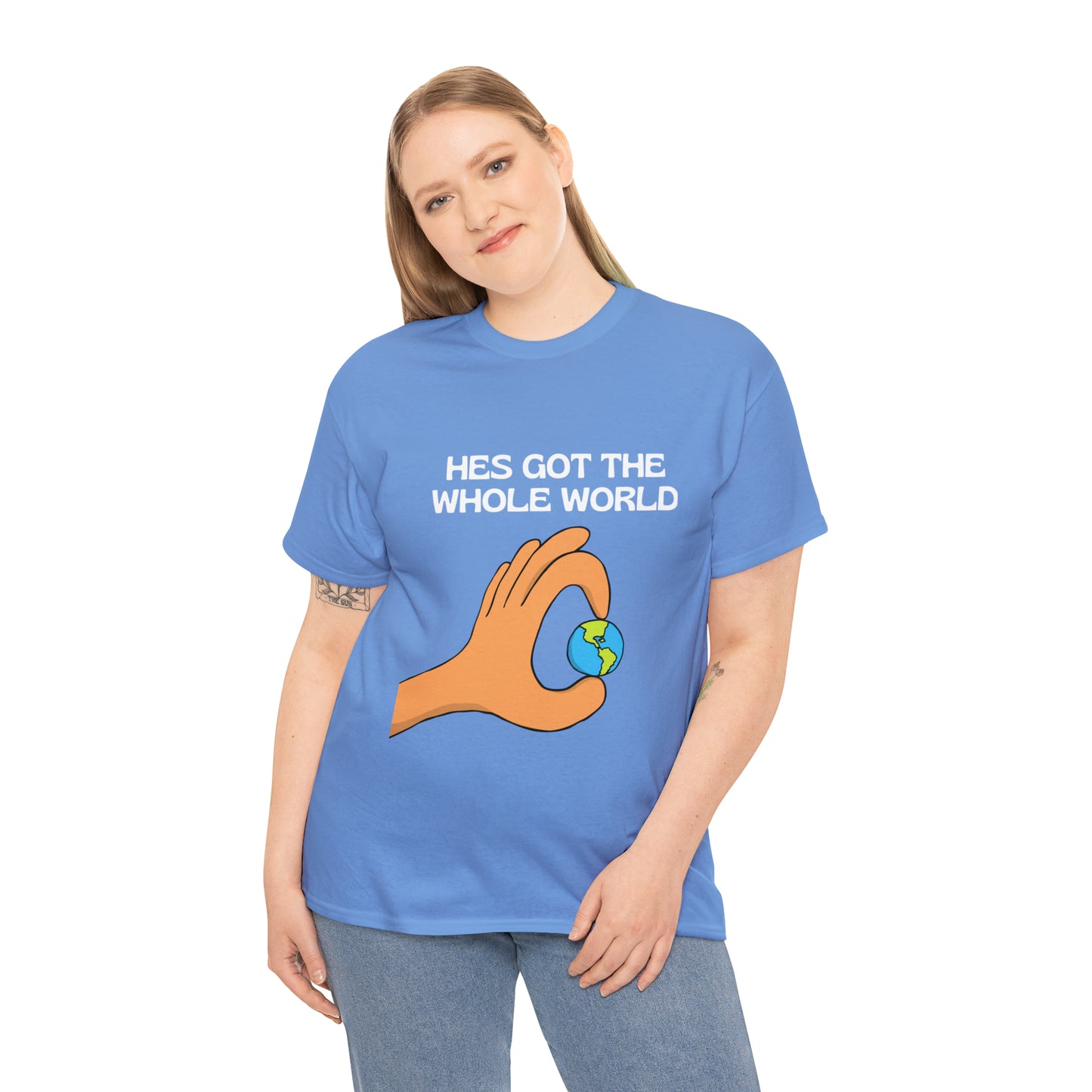 His Hands - Unisex Heavy Cotton Tee