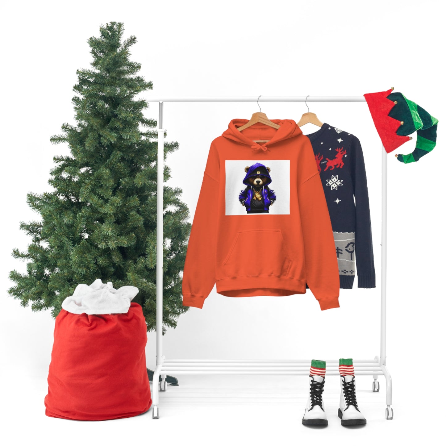 Chill Bear Unisex Hooded Sweatshirt