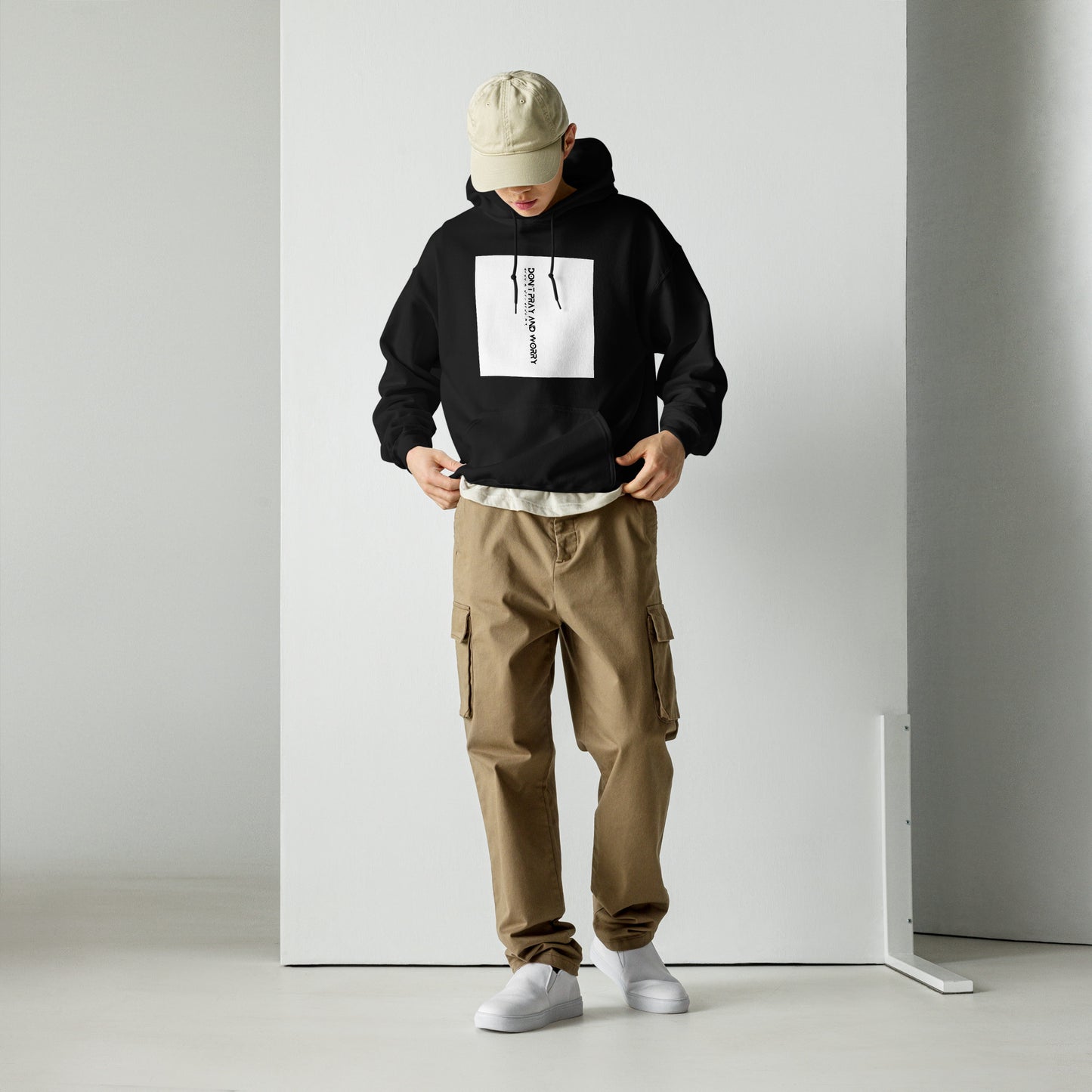 Don't Pray and Worry Unisex Hoodie