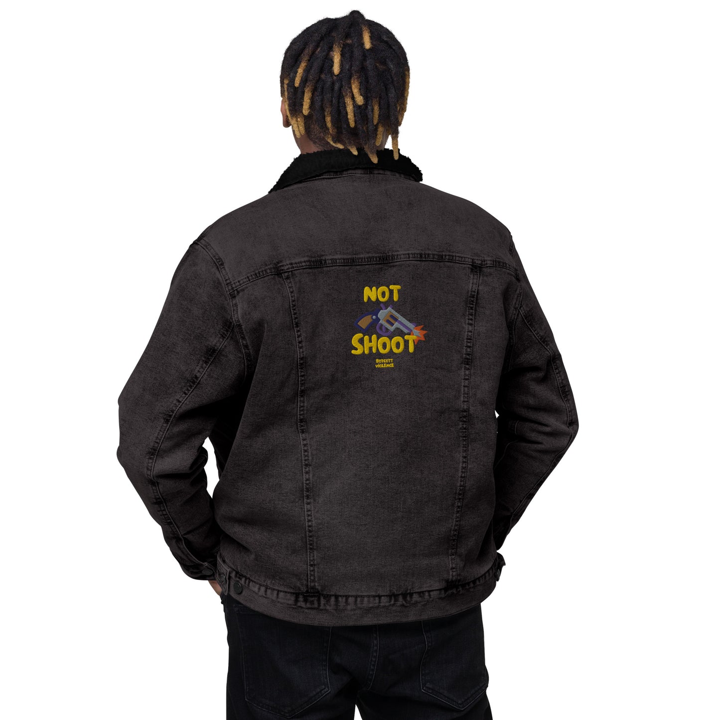 Unisex denim BornToShoot Jacket