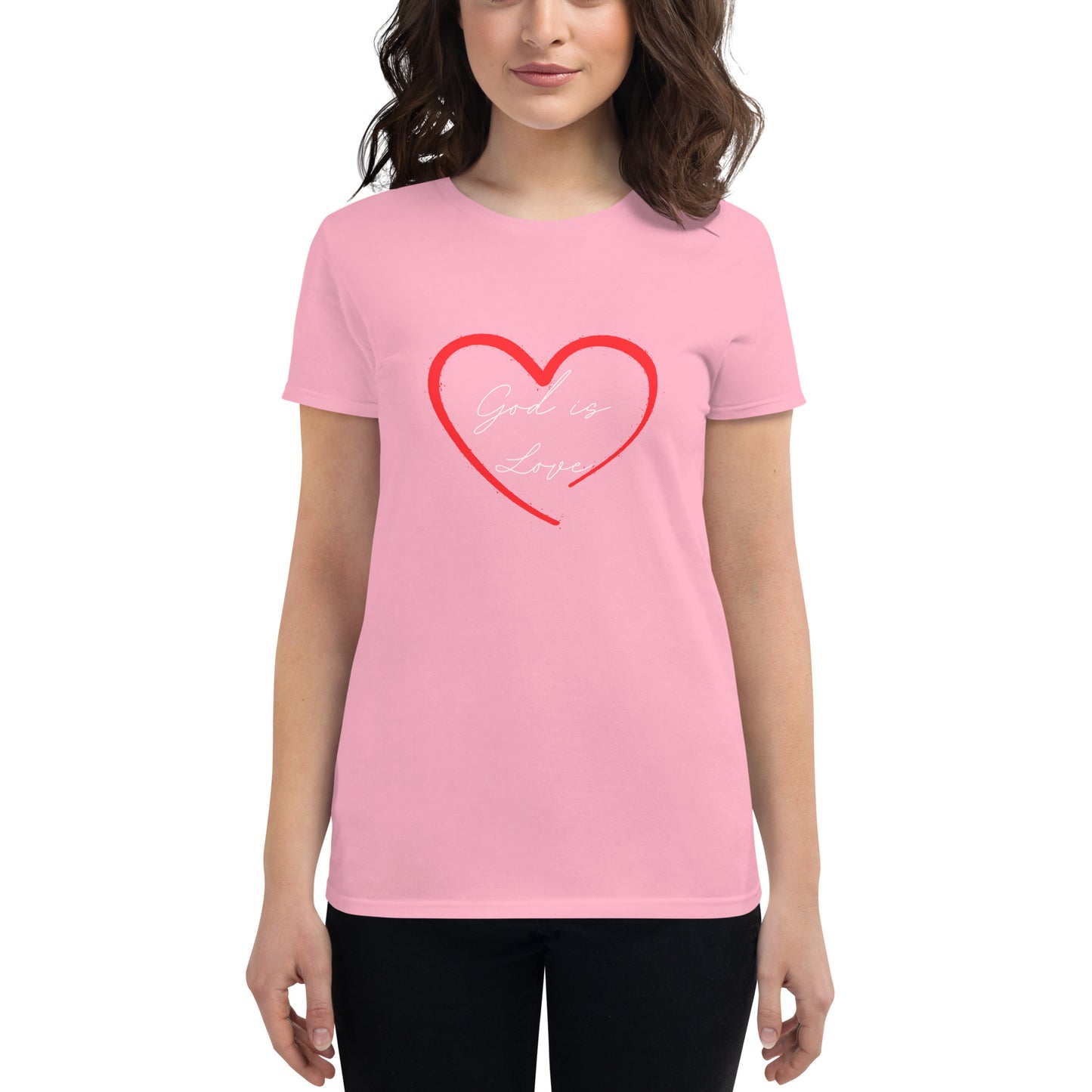God is Love Women's short sleeve t-shirt