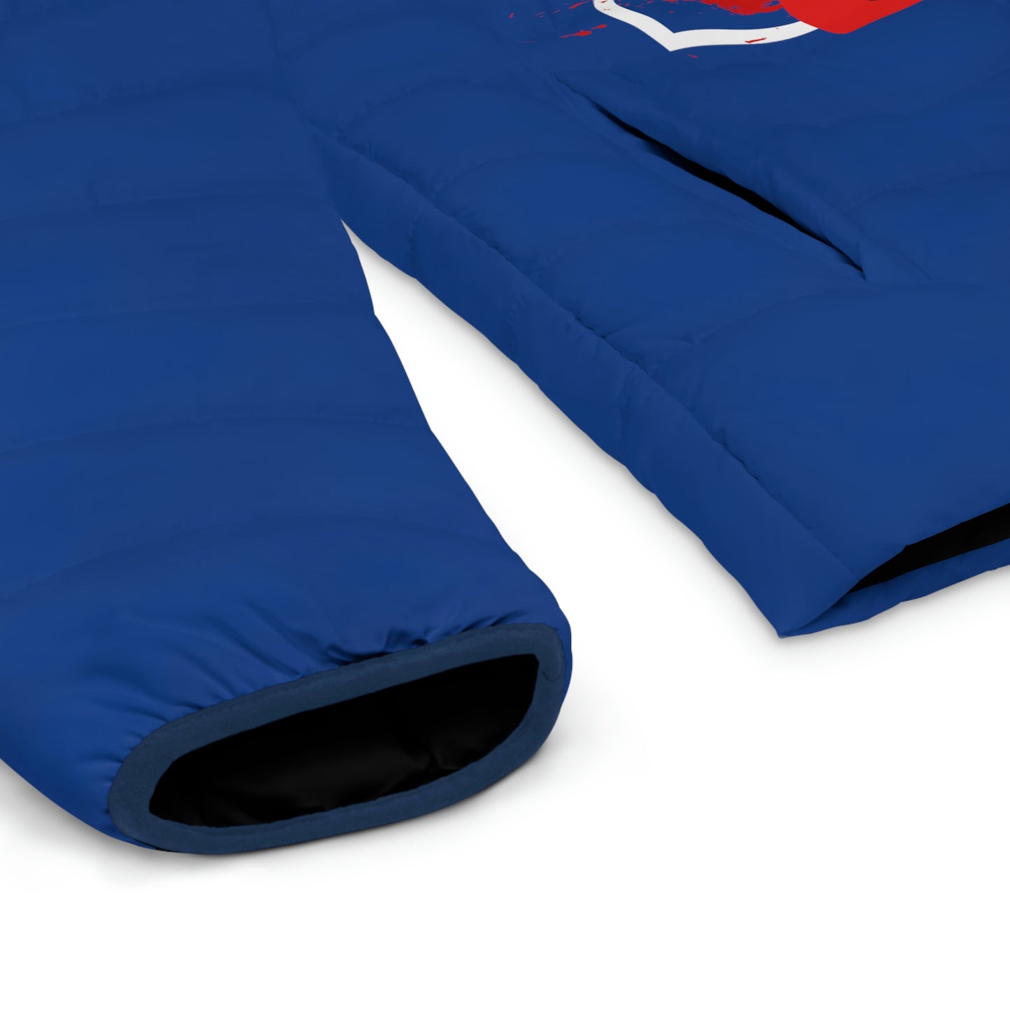 Prayer Men's Puffer Jacket (AOP)