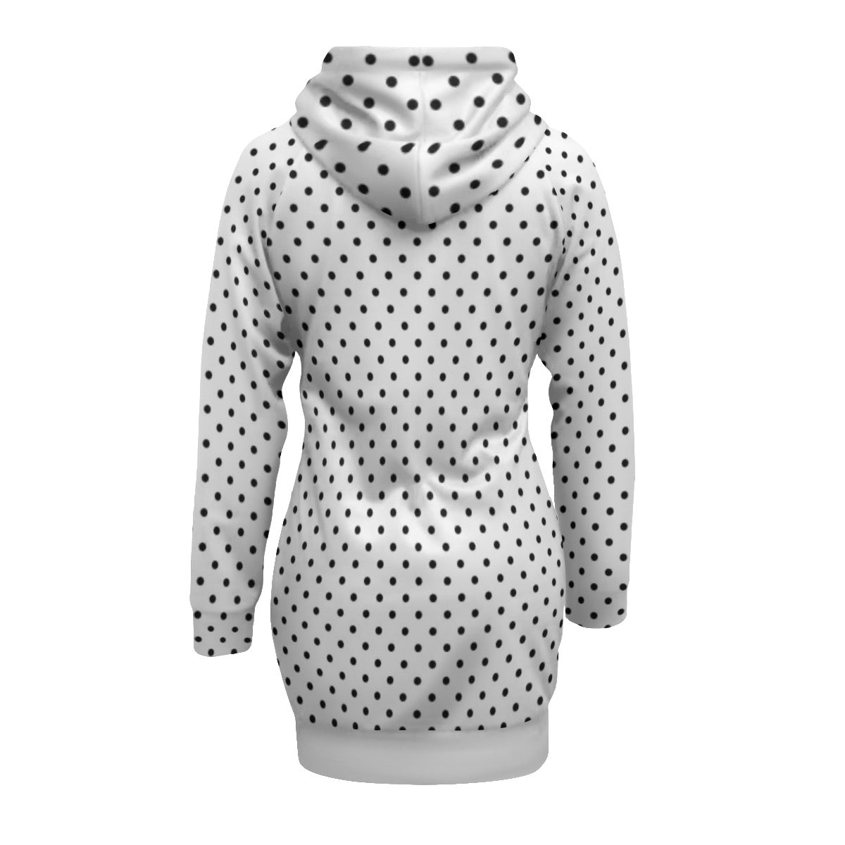 All-Over Print Women's DOT Pullover Hoodie With Raglan Sleeve