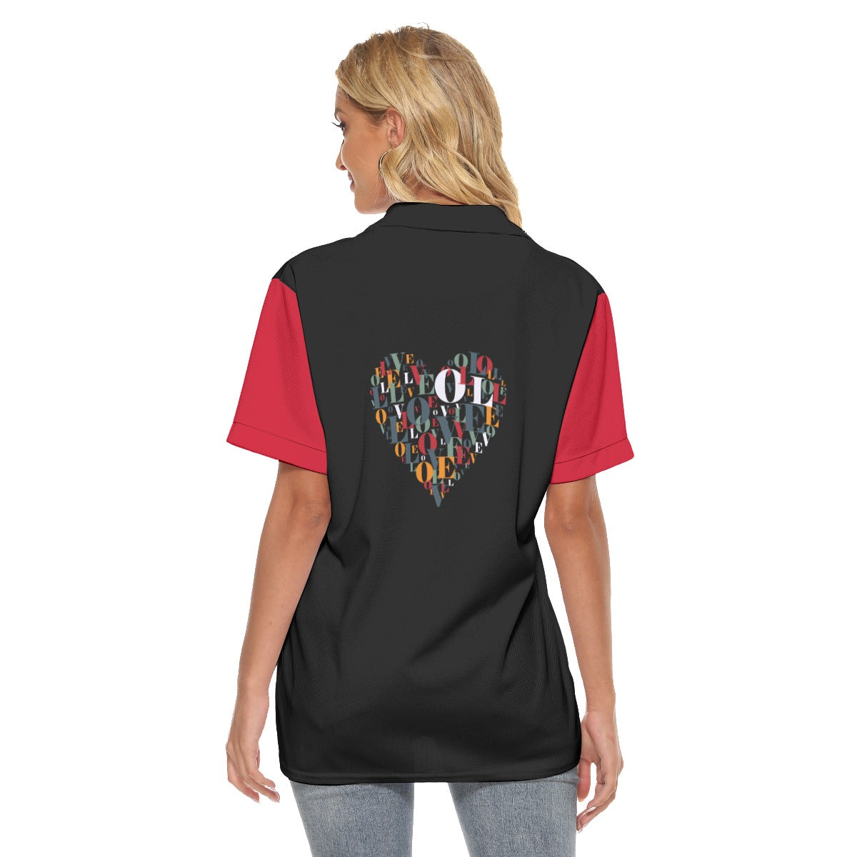 Women's Love Polo T-Shirt
