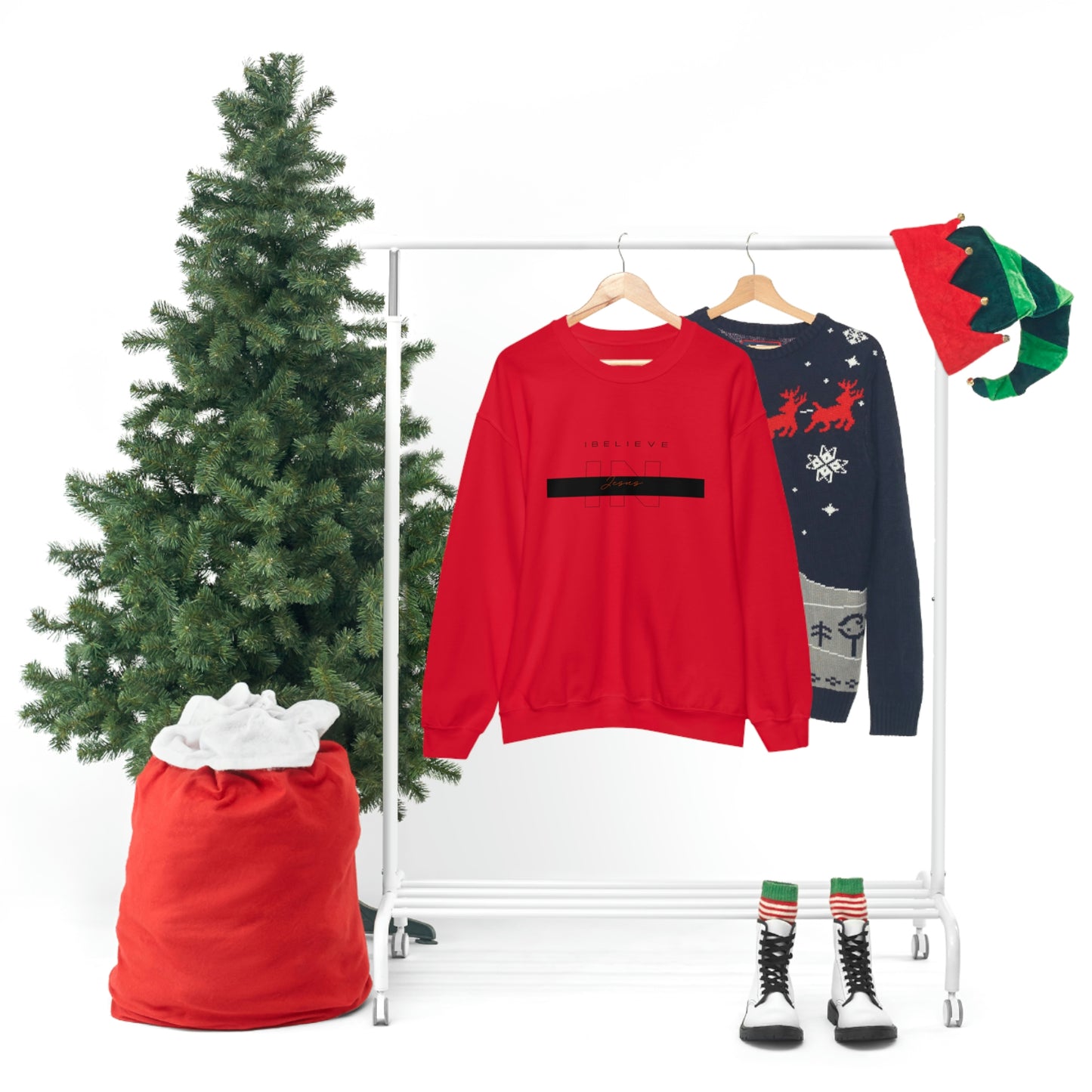 I Believe Unisex Heavy Blend™ Crewneck Sweatshirt