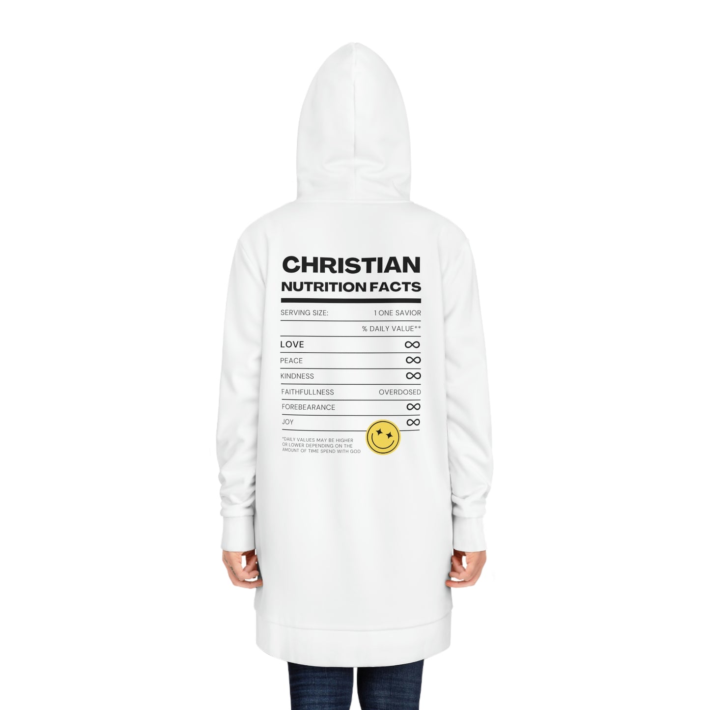 WWJD Women's Hoodie Dress (AOP)