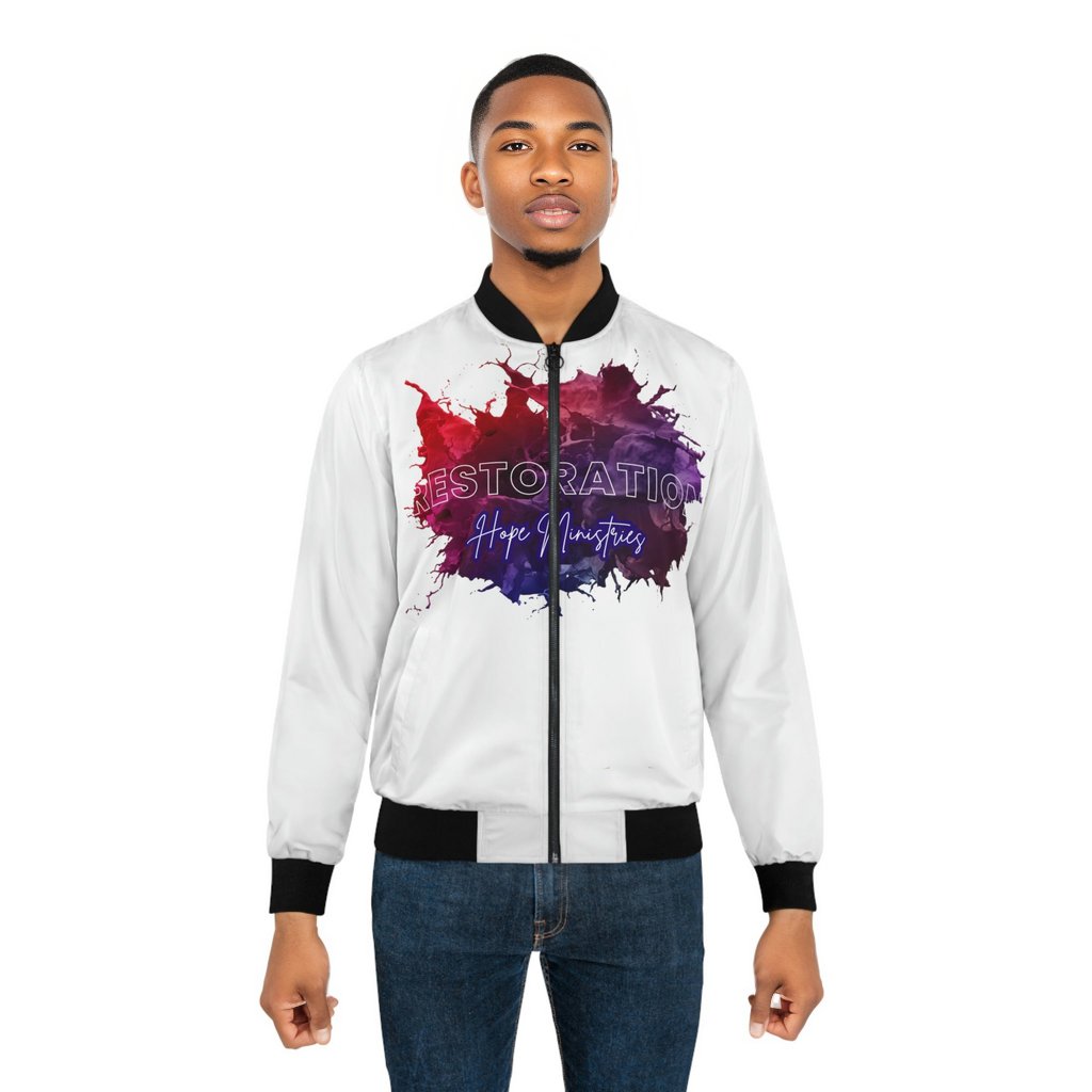FP Restoration Hope Men's Bomber Jacket (AOP)