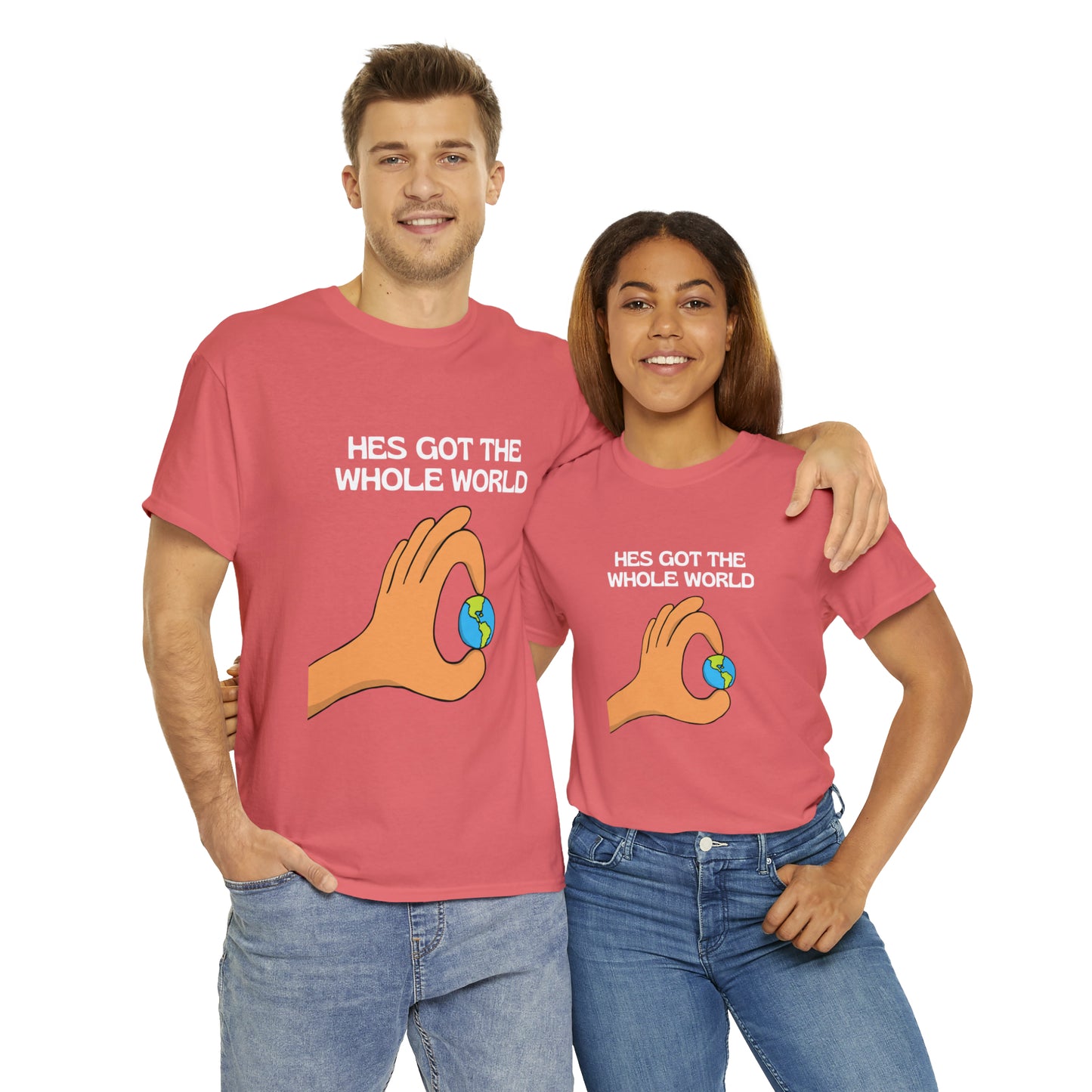 His Hands - Unisex Heavy Cotton Tee