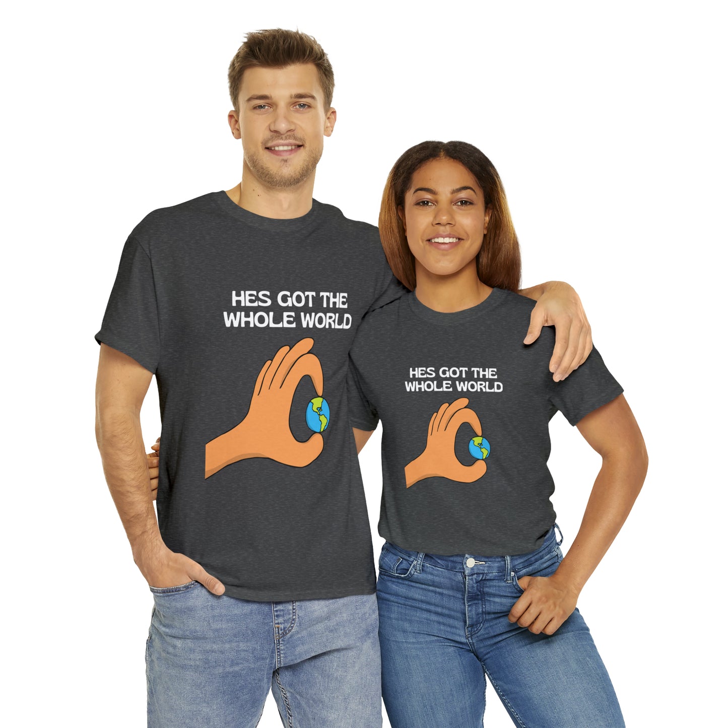 His Hands - Unisex Heavy Cotton Tee
