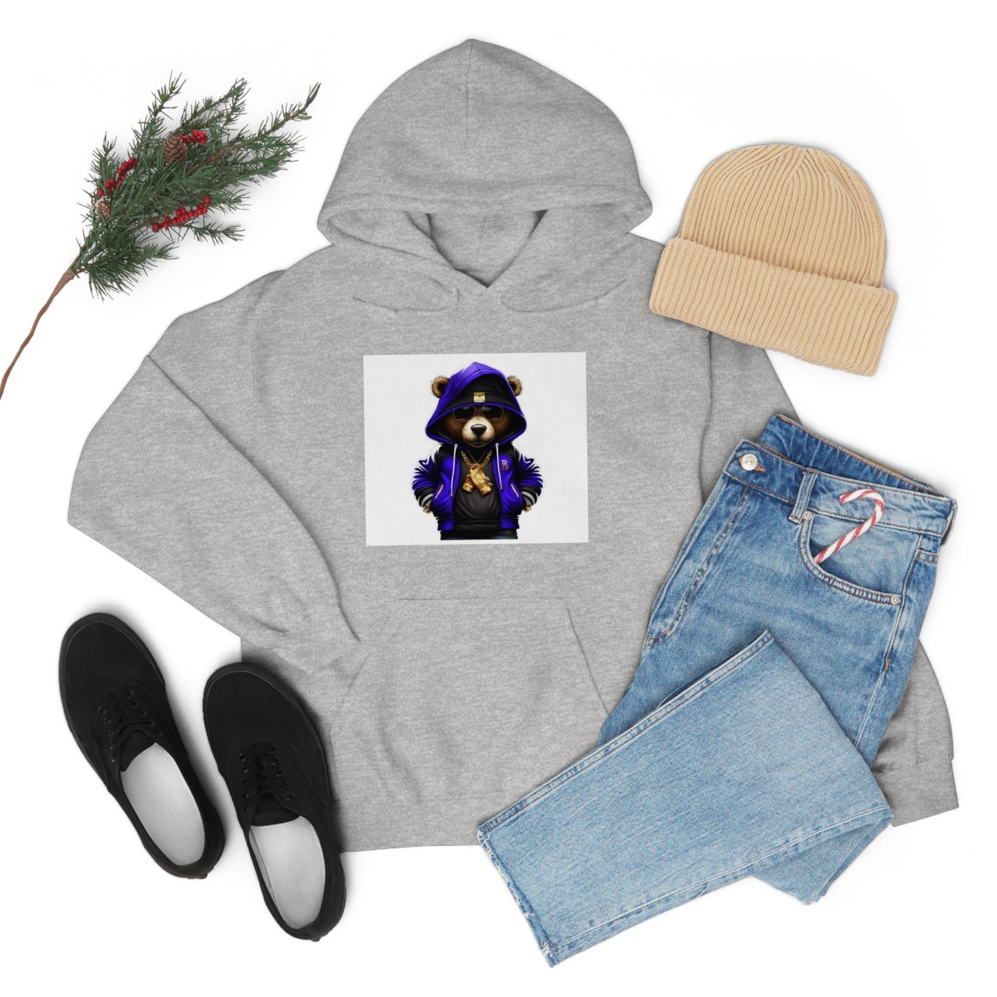 Chill Bear Unisex Hooded Sweatshirt