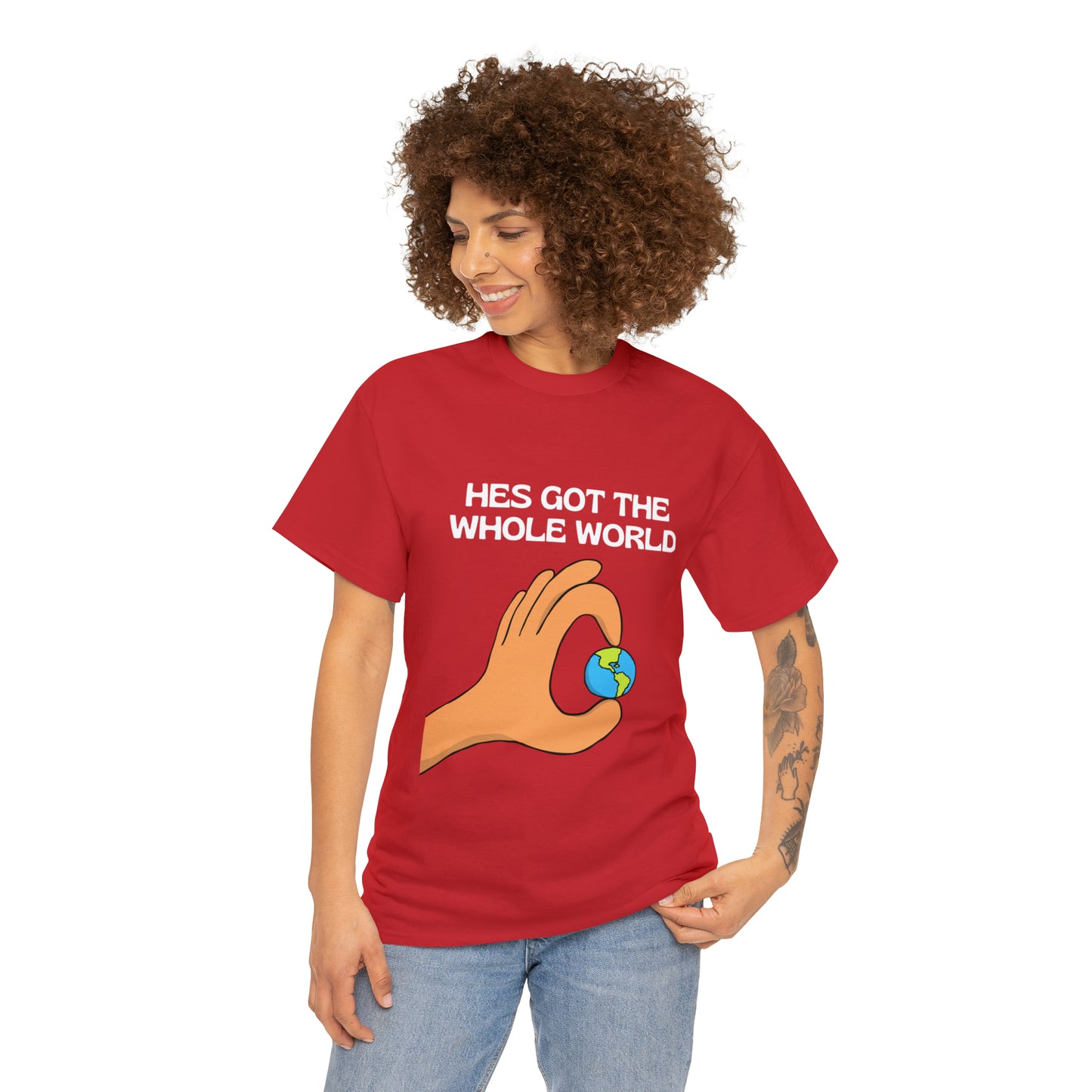 His Hands - Unisex Heavy Cotton Tee