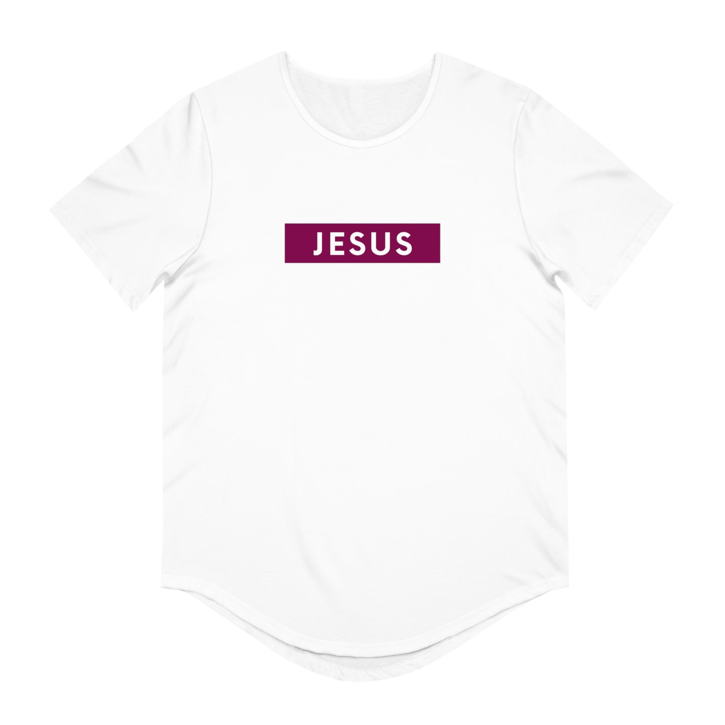 Men's Jersey Curved Hem Tee