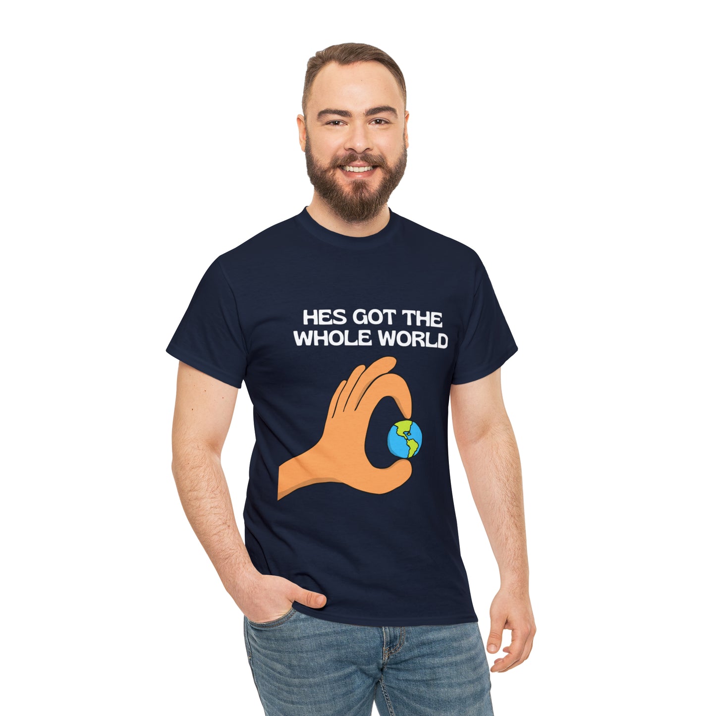 His Hands - Unisex Heavy Cotton Tee