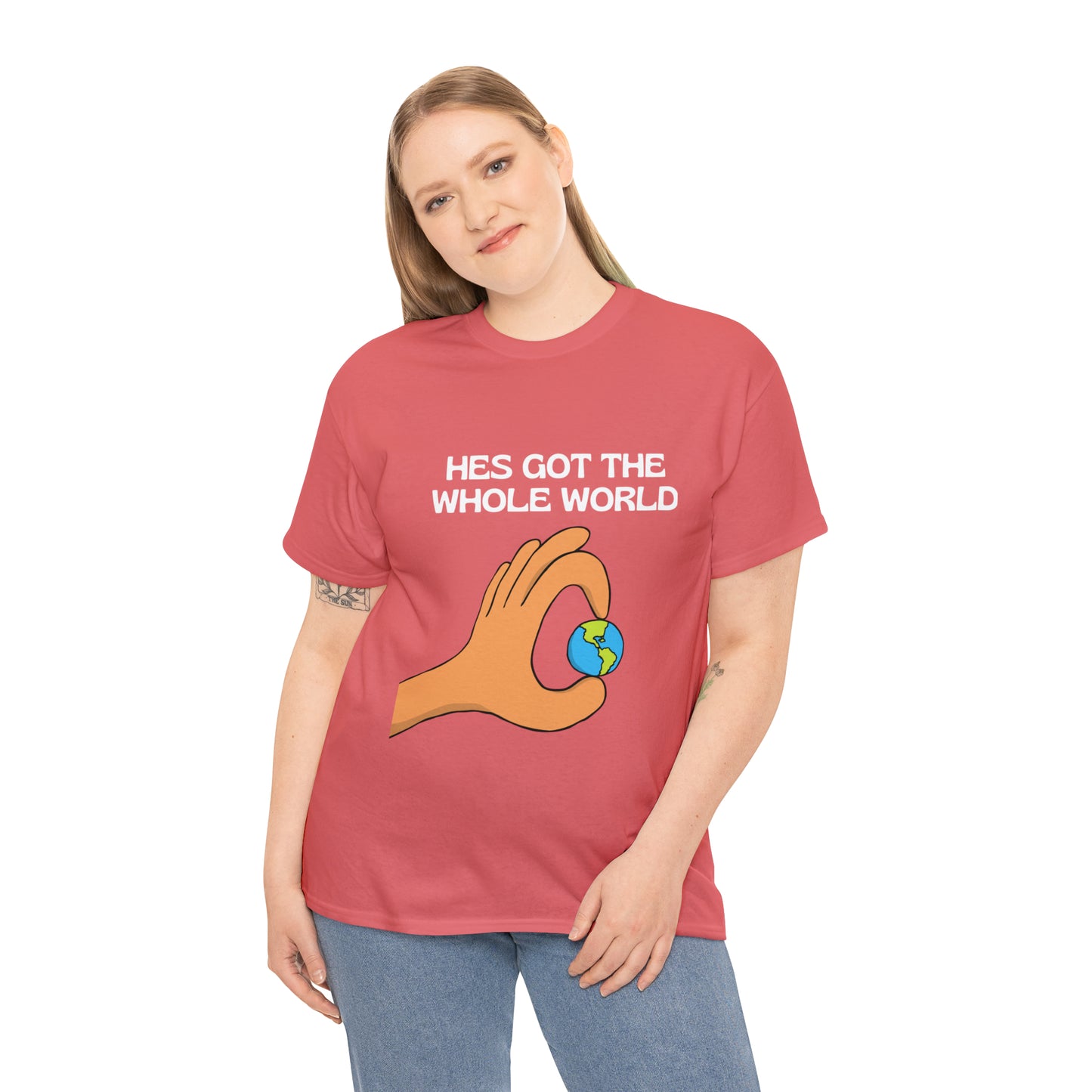 His Hands - Unisex Heavy Cotton Tee