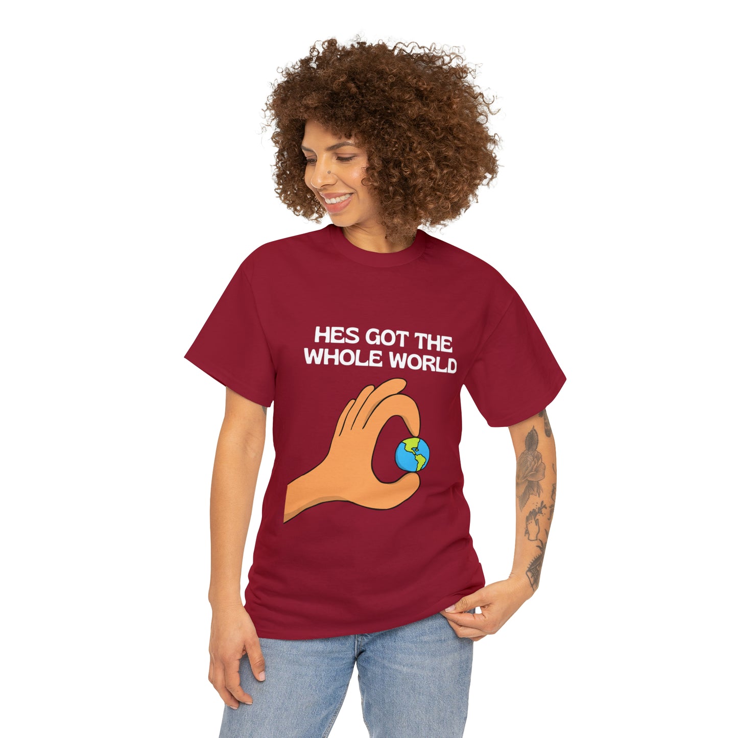 His Hands - Unisex Heavy Cotton Tee