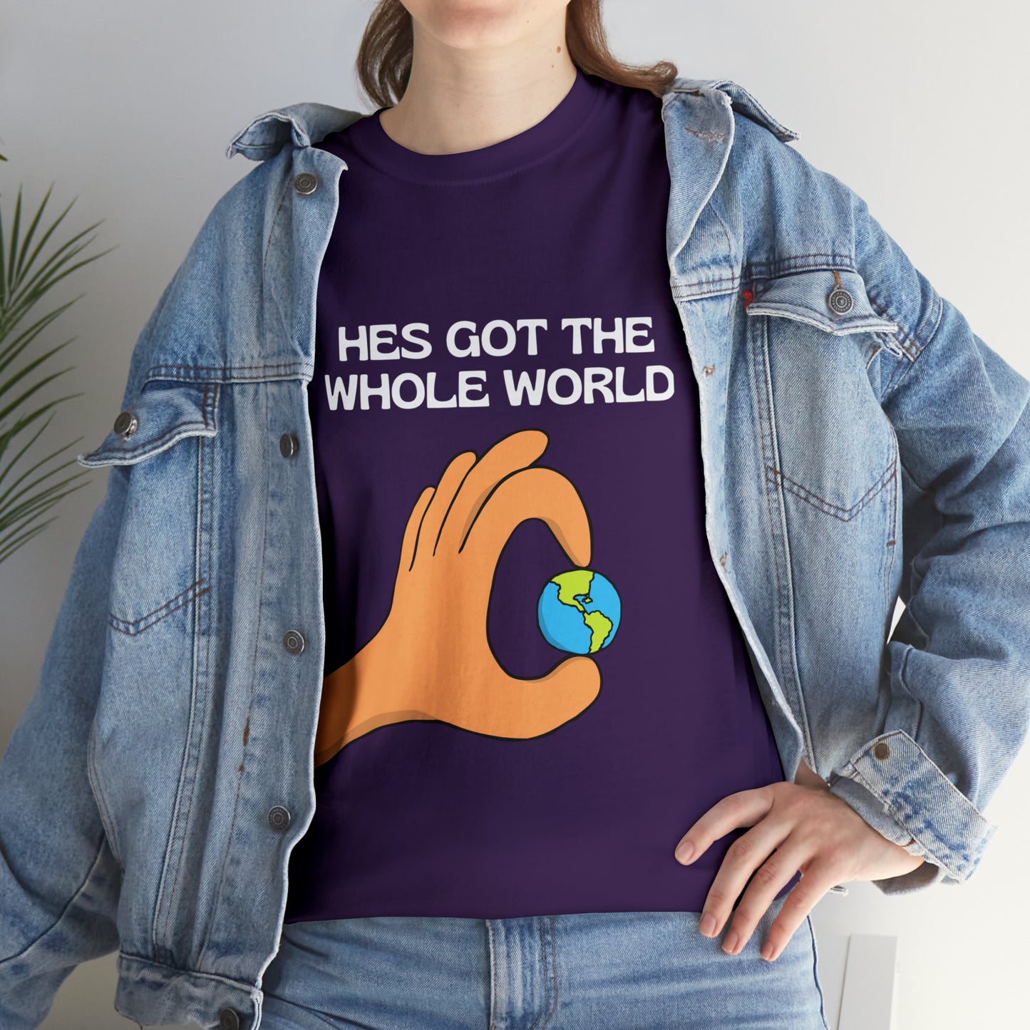 His Hands - Unisex Heavy Cotton Tee
