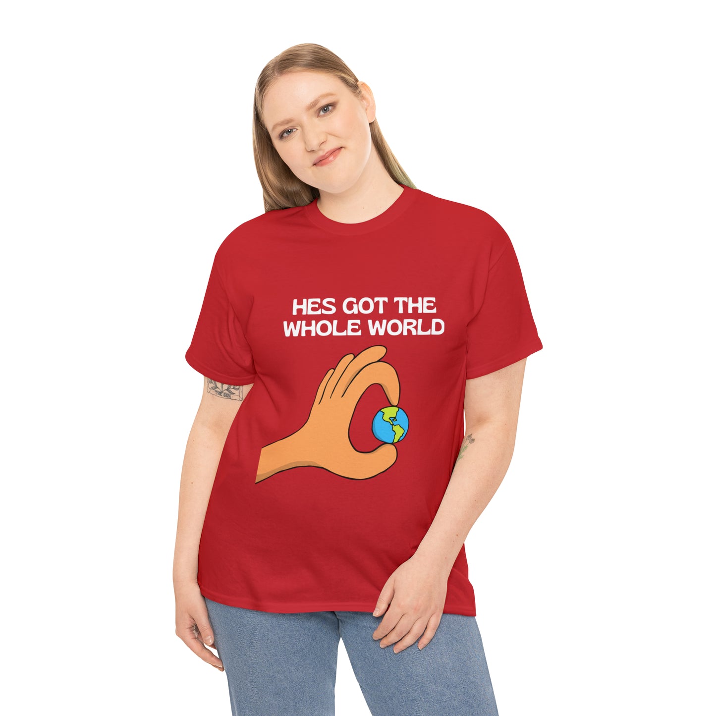 His Hands - Unisex Heavy Cotton Tee