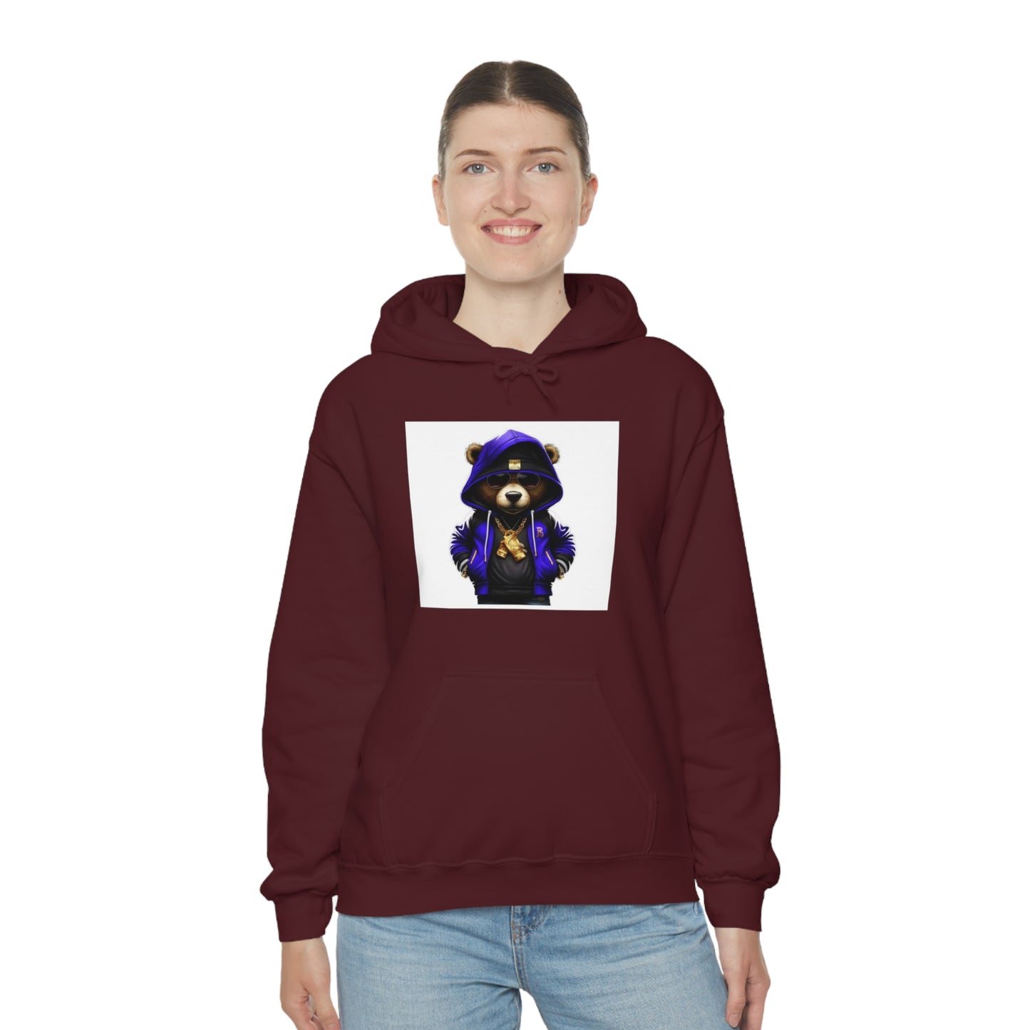 Chill Bear Unisex Hooded Sweatshirt