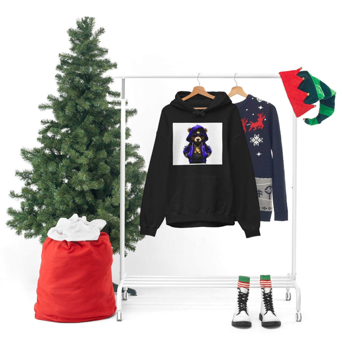 Chill Bear Unisex Hooded Sweatshirt