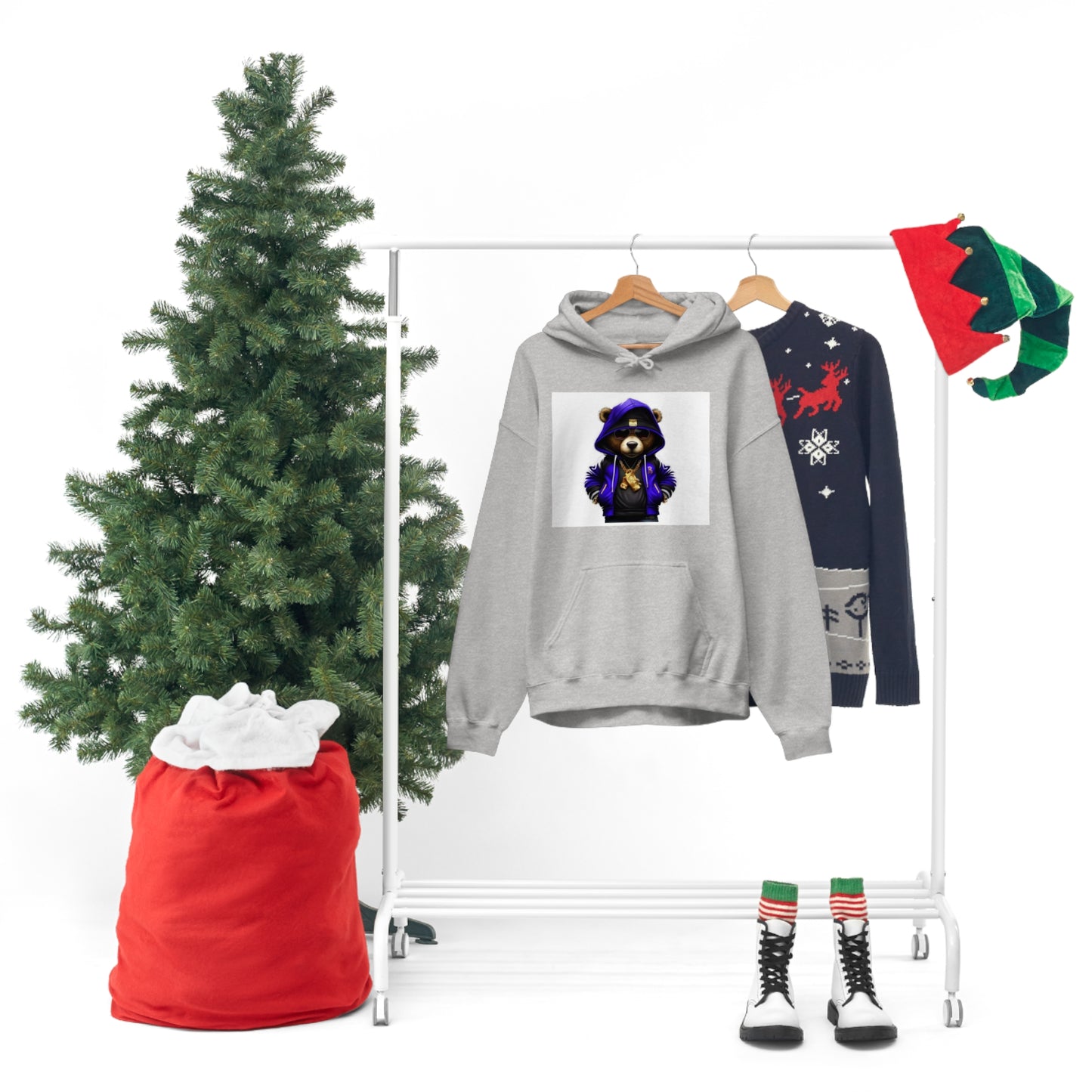 Chill Bear Unisex Hooded Sweatshirt
