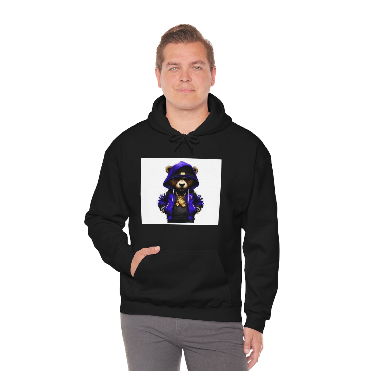 Chill Bear Unisex Hooded Sweatshirt