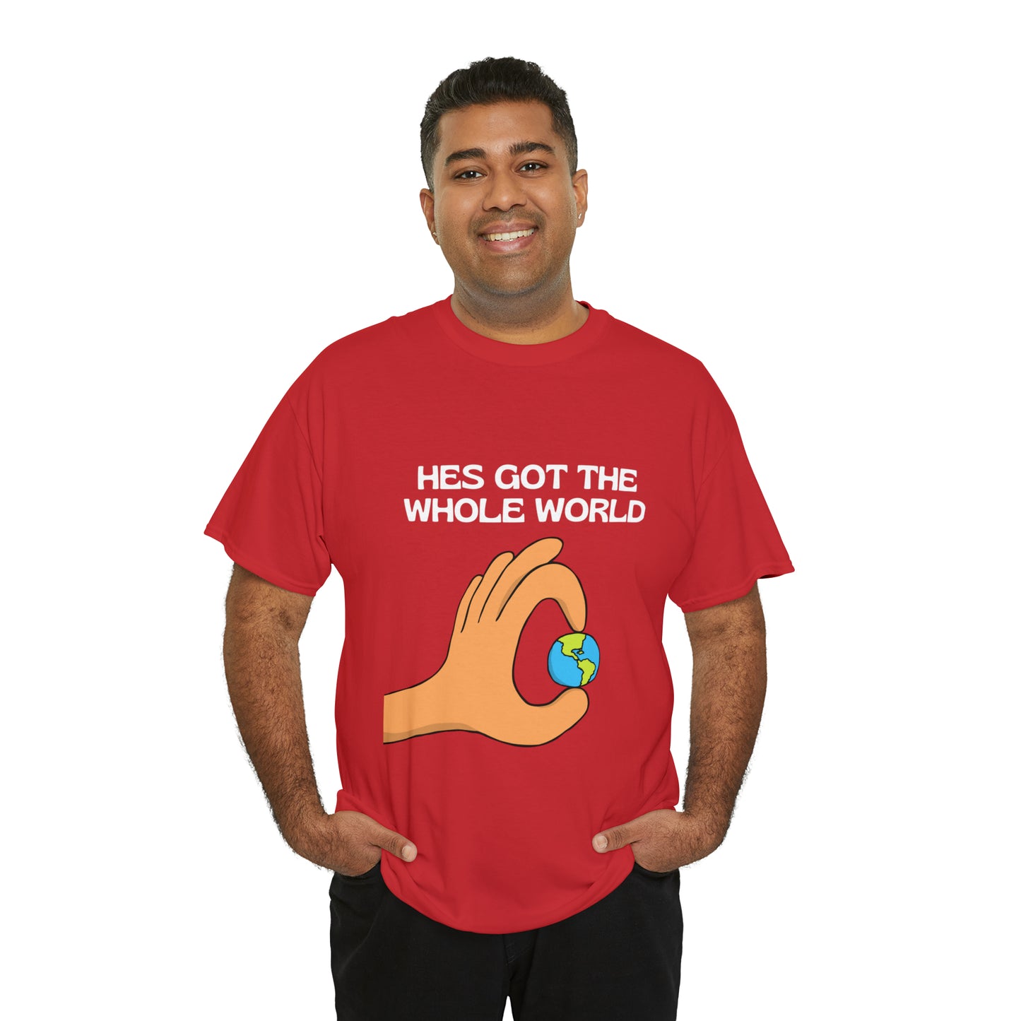 His Hands - Unisex Heavy Cotton Tee