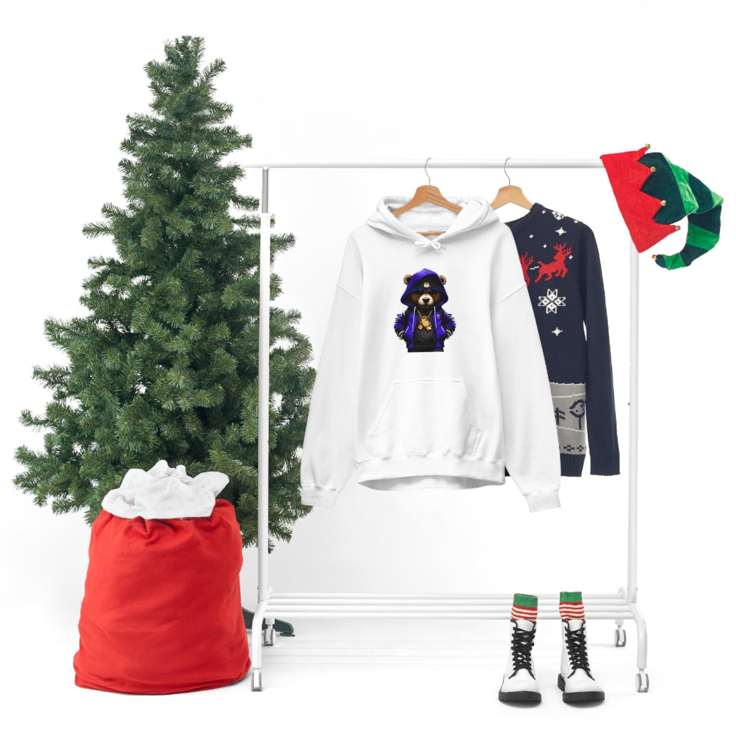 Chill Bear Unisex Hooded Sweatshirt