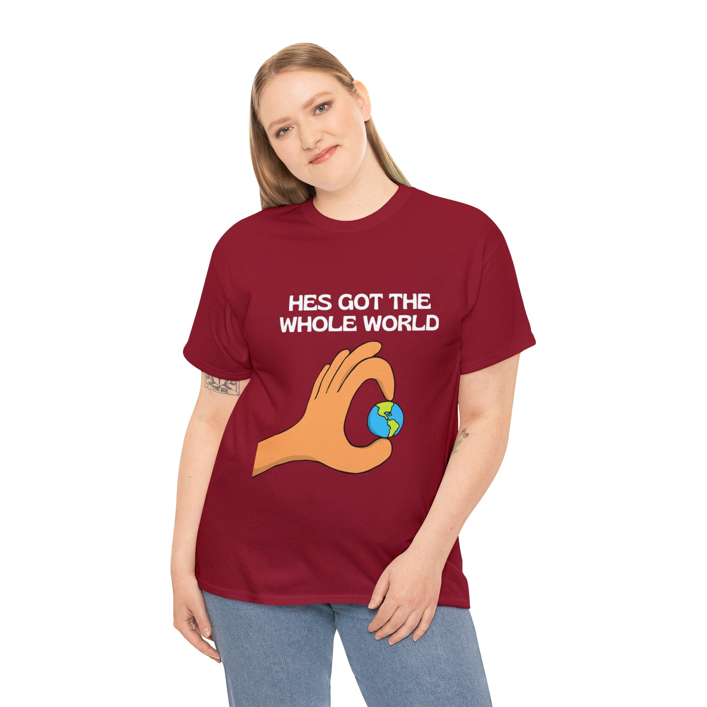 His Hands - Unisex Heavy Cotton Tee