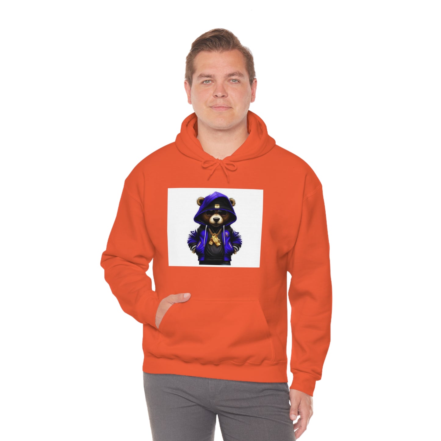Chill Bear Unisex Hooded Sweatshirt