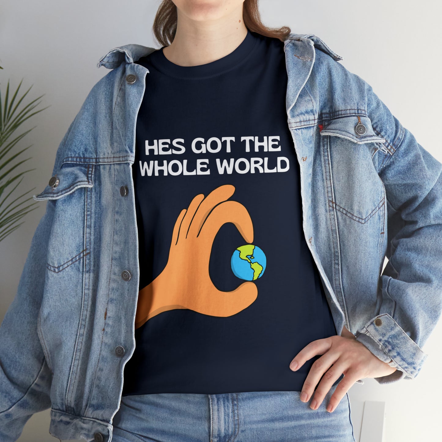 His Hands - Unisex Heavy Cotton Tee