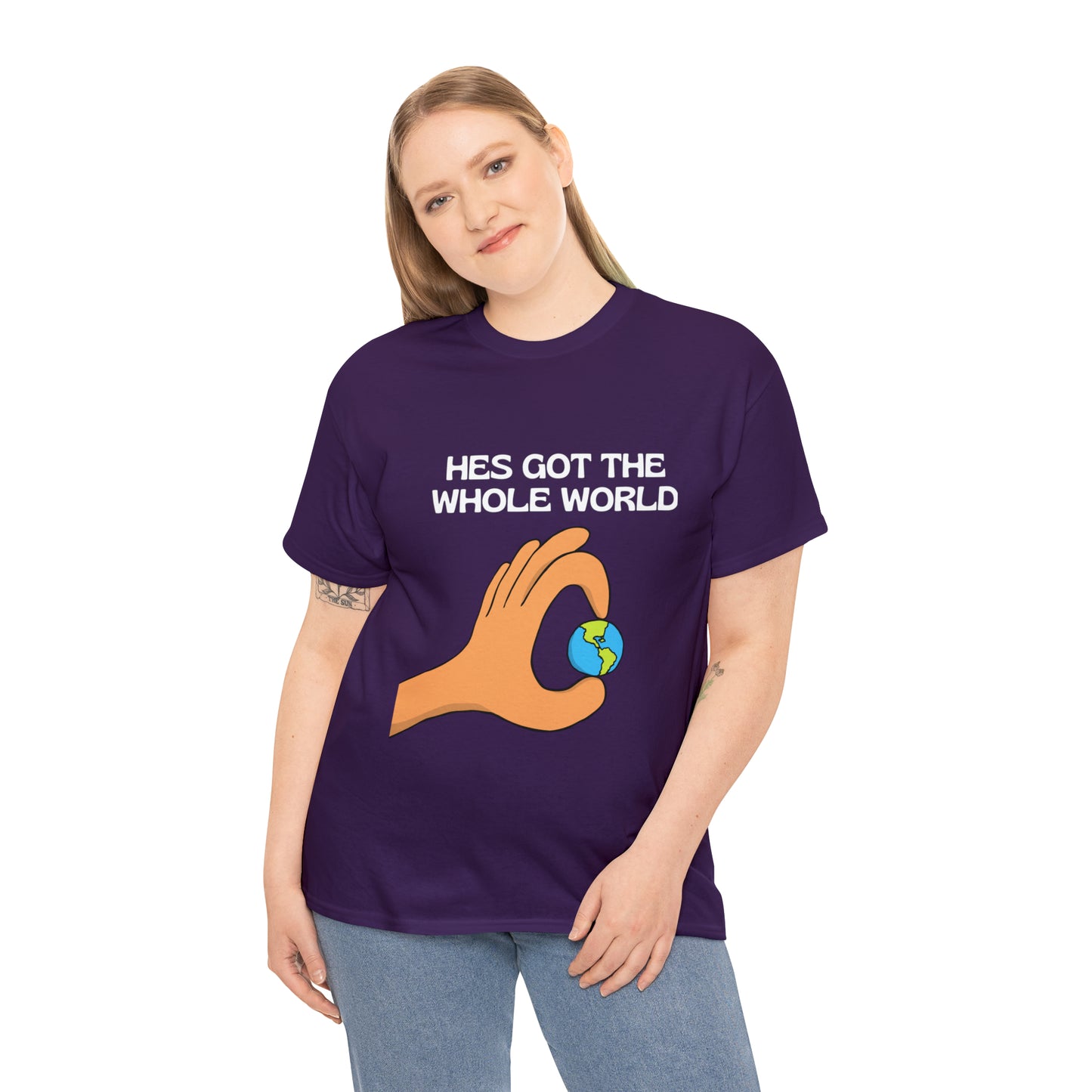 His Hands - Unisex Heavy Cotton Tee