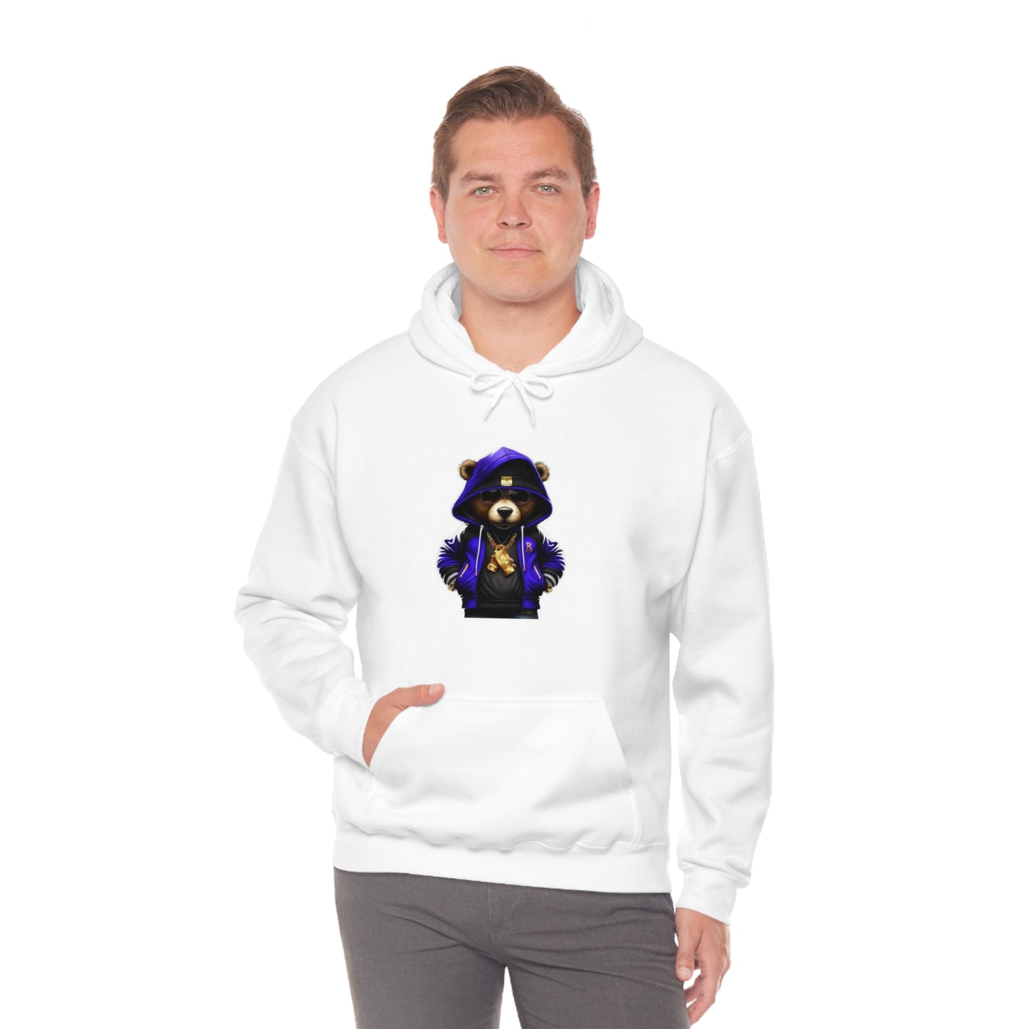 Chill Bear Unisex Hooded Sweatshirt