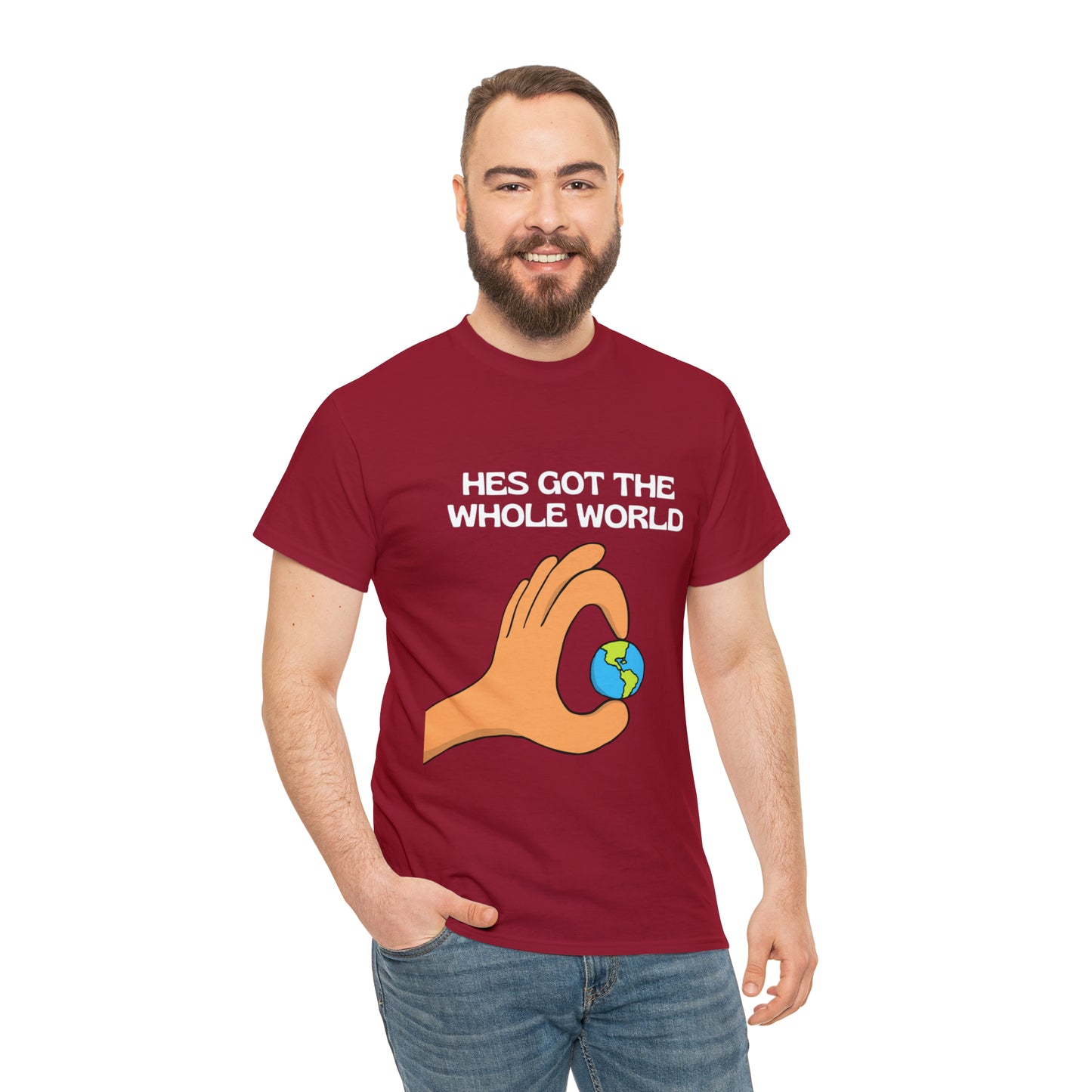 His Hands - Unisex Heavy Cotton Tee