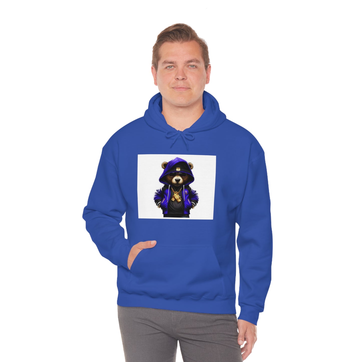 Chill Bear Unisex Hooded Sweatshirt