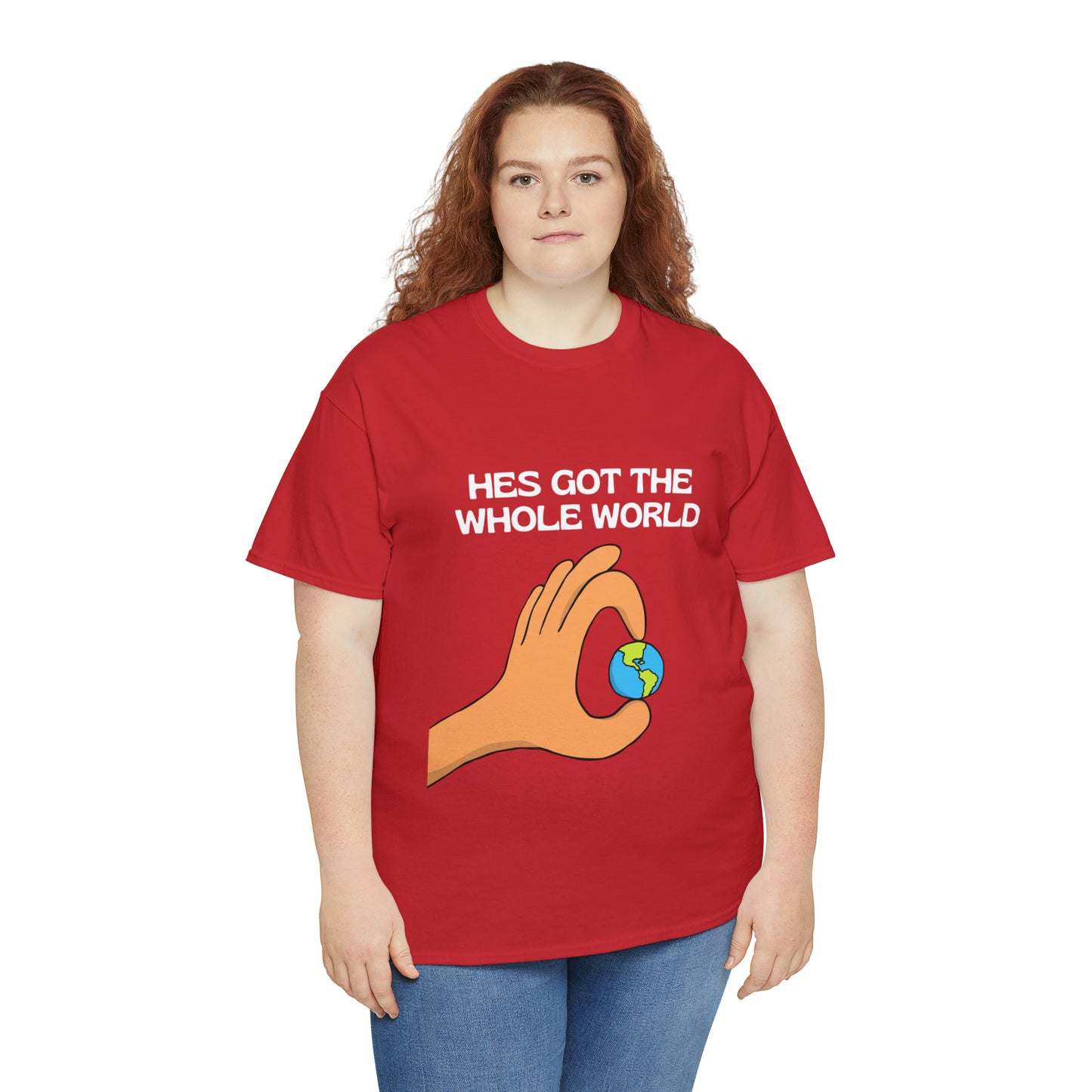 His Hands - Unisex Heavy Cotton Tee
