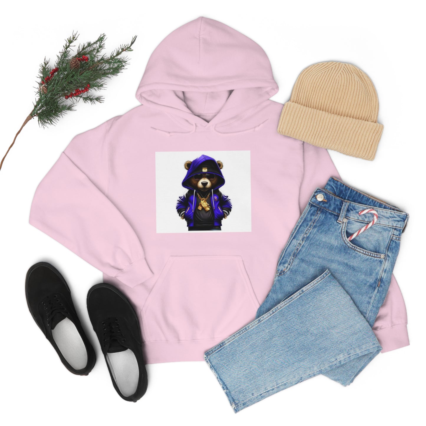 Chill Bear Unisex Hooded Sweatshirt