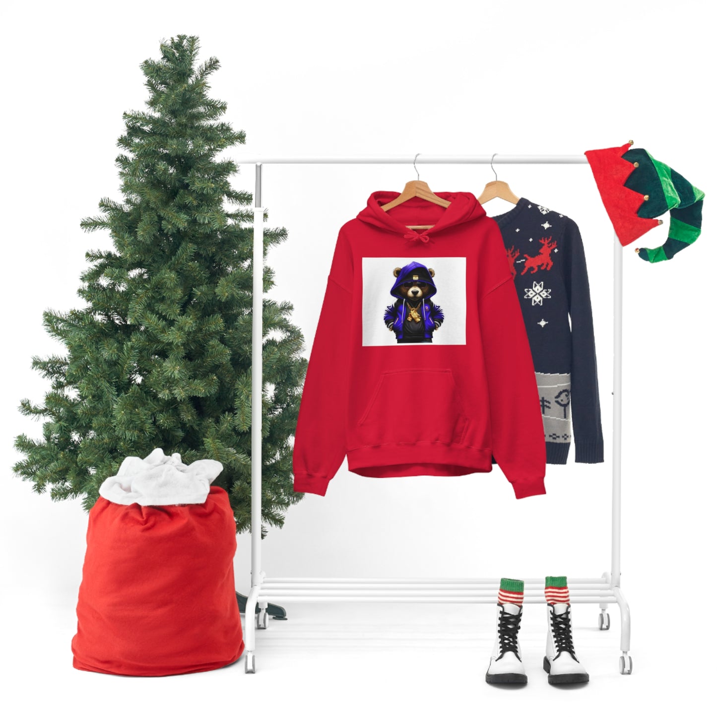 Chill Bear Unisex Hooded Sweatshirt