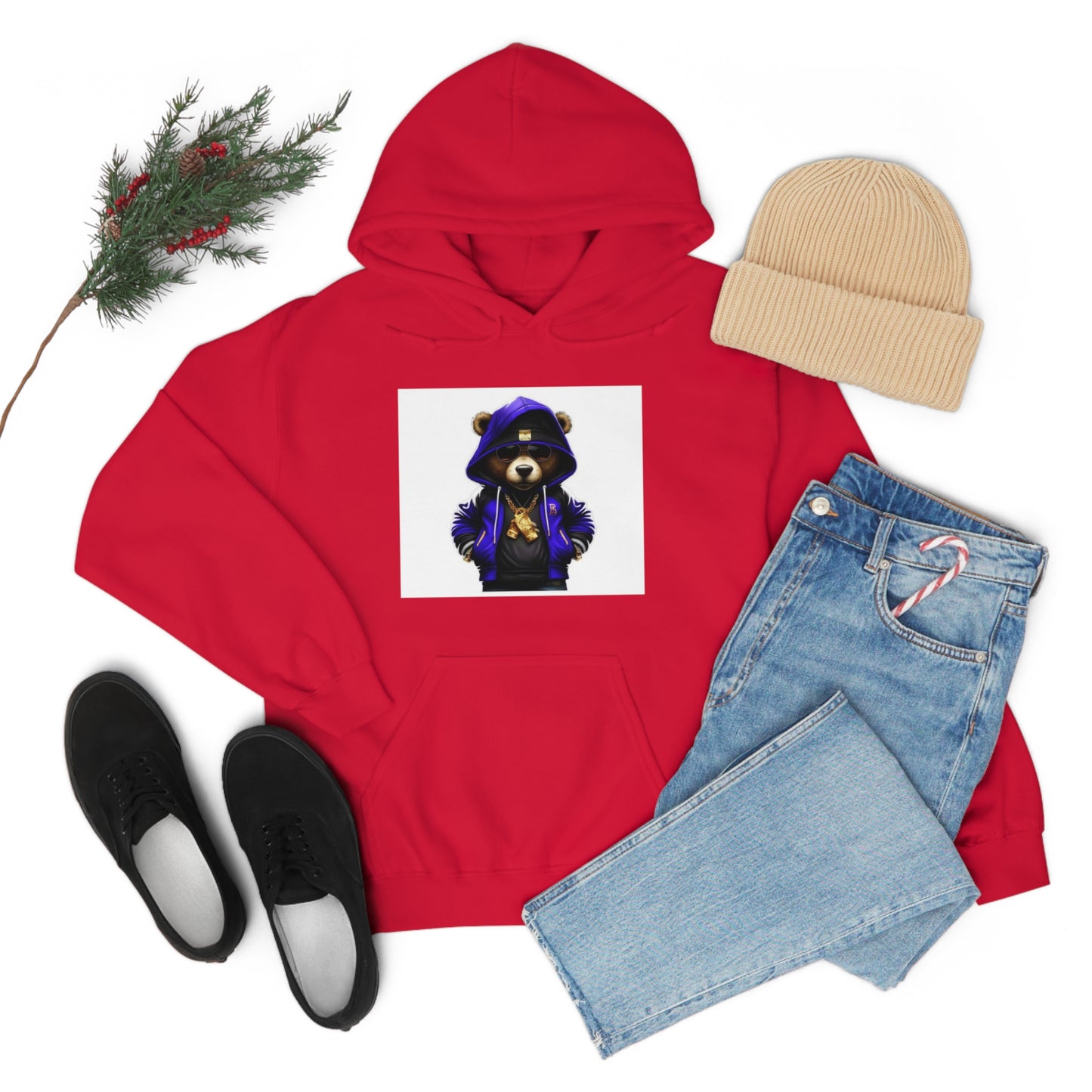 Chill Bear Unisex Hooded Sweatshirt