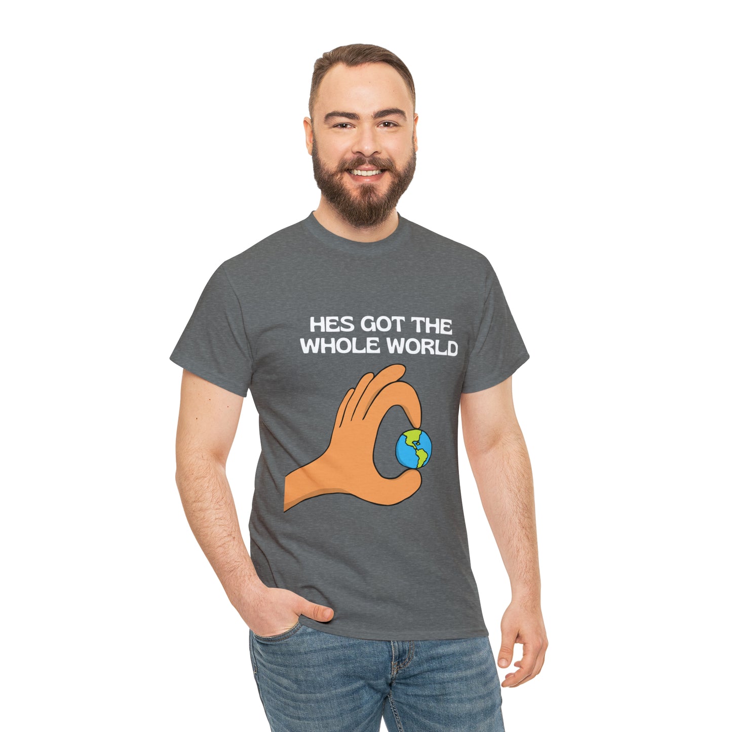 His Hands - Unisex Heavy Cotton Tee