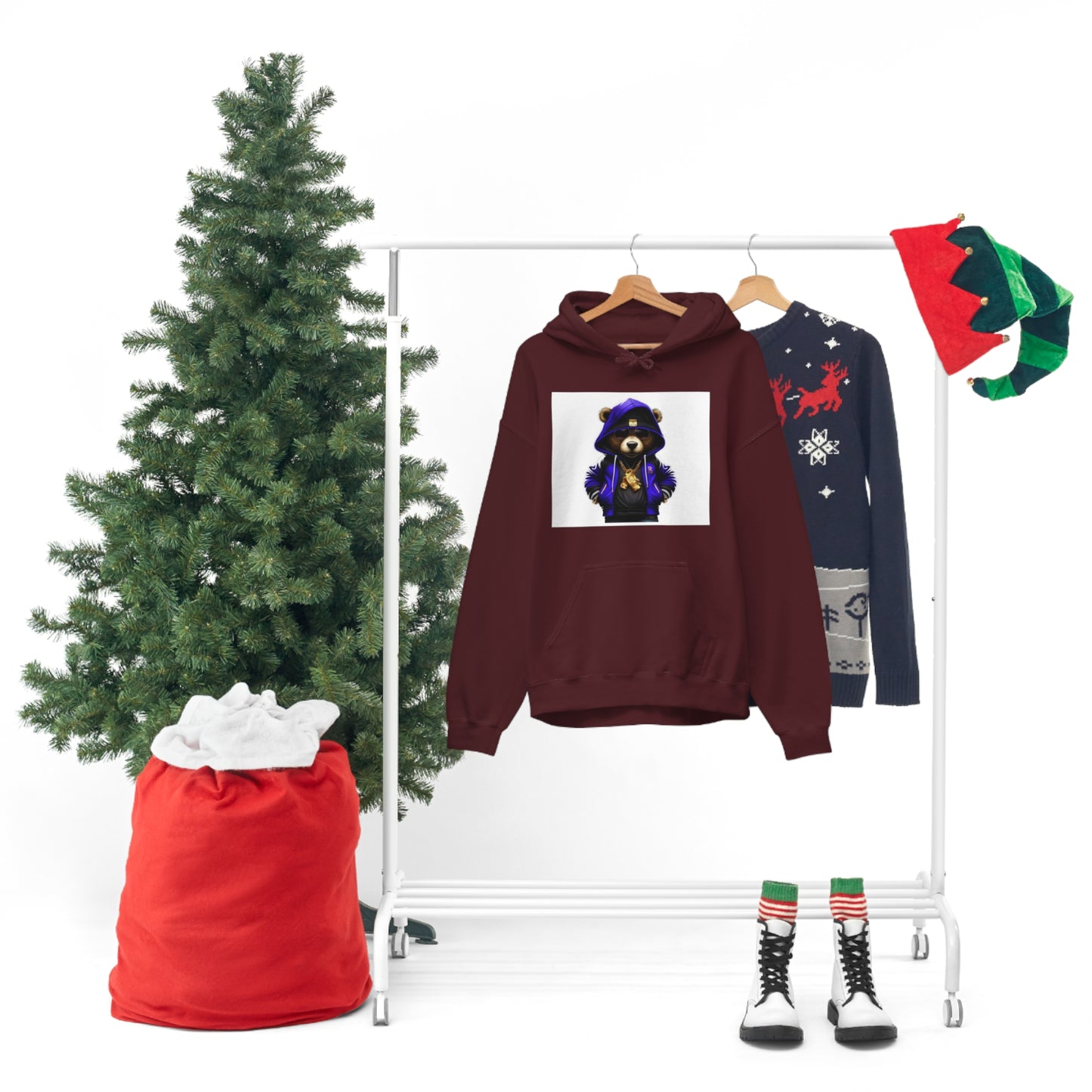 Chill Bear Unisex Hooded Sweatshirt