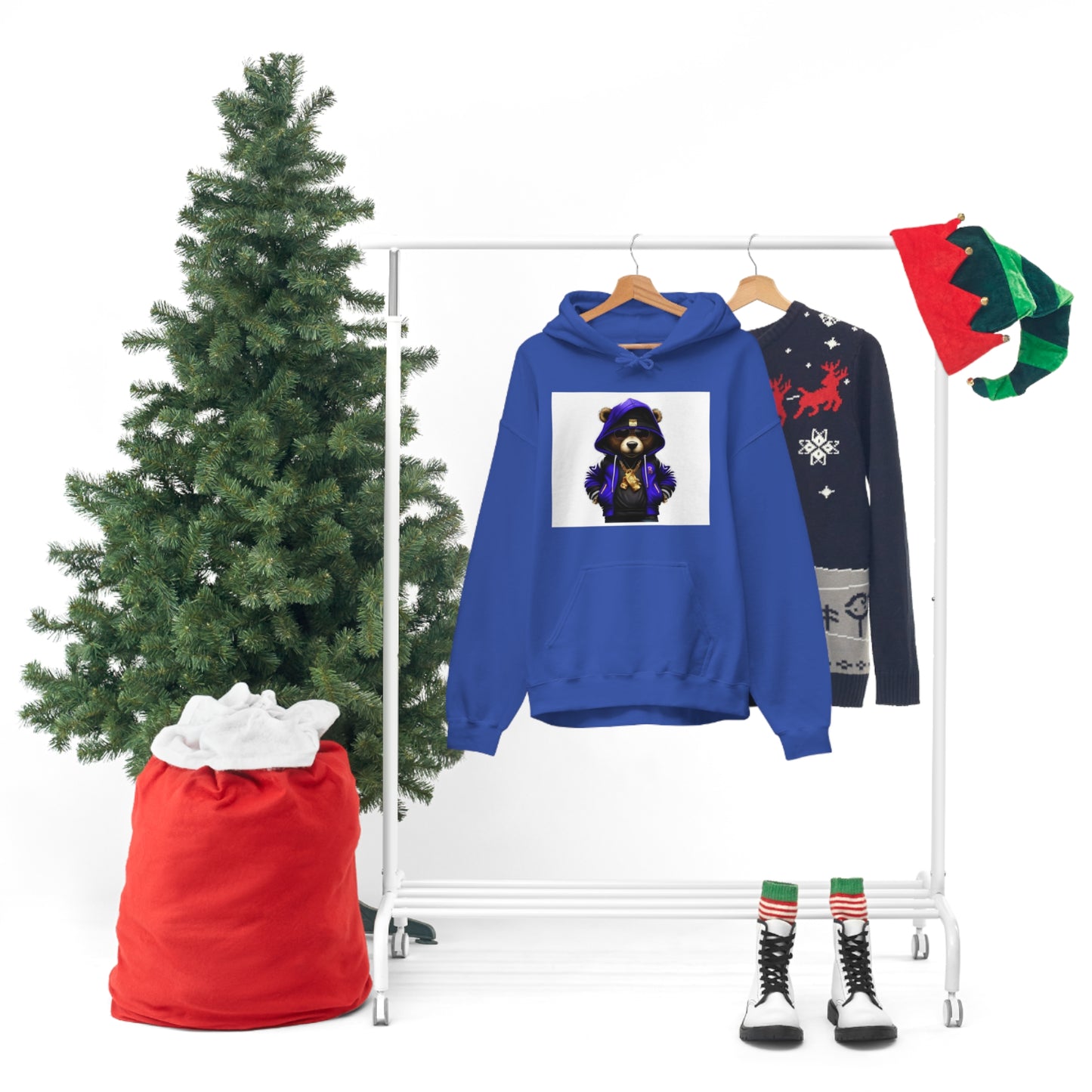 Chill Bear Unisex Hooded Sweatshirt