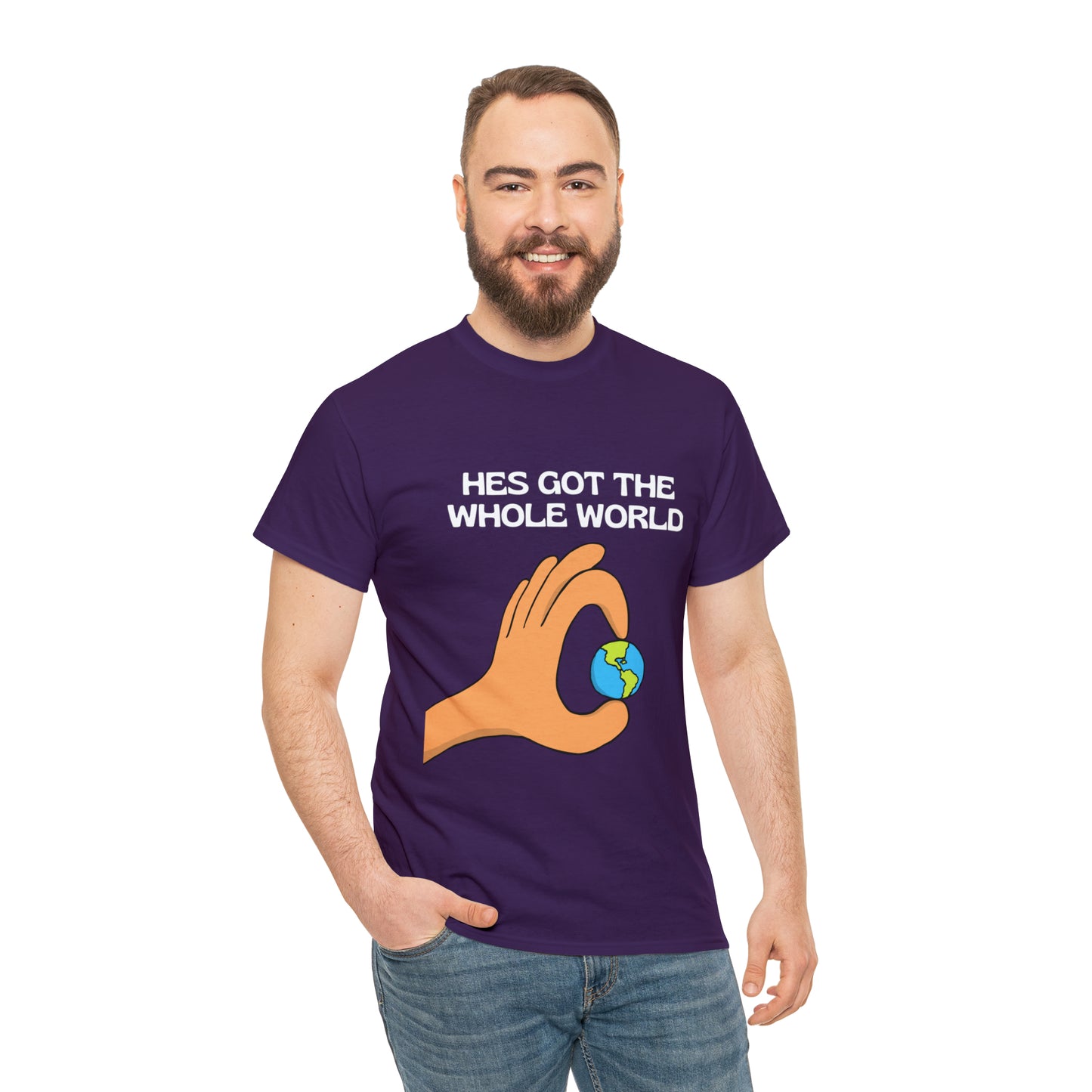 His Hands - Unisex Heavy Cotton Tee