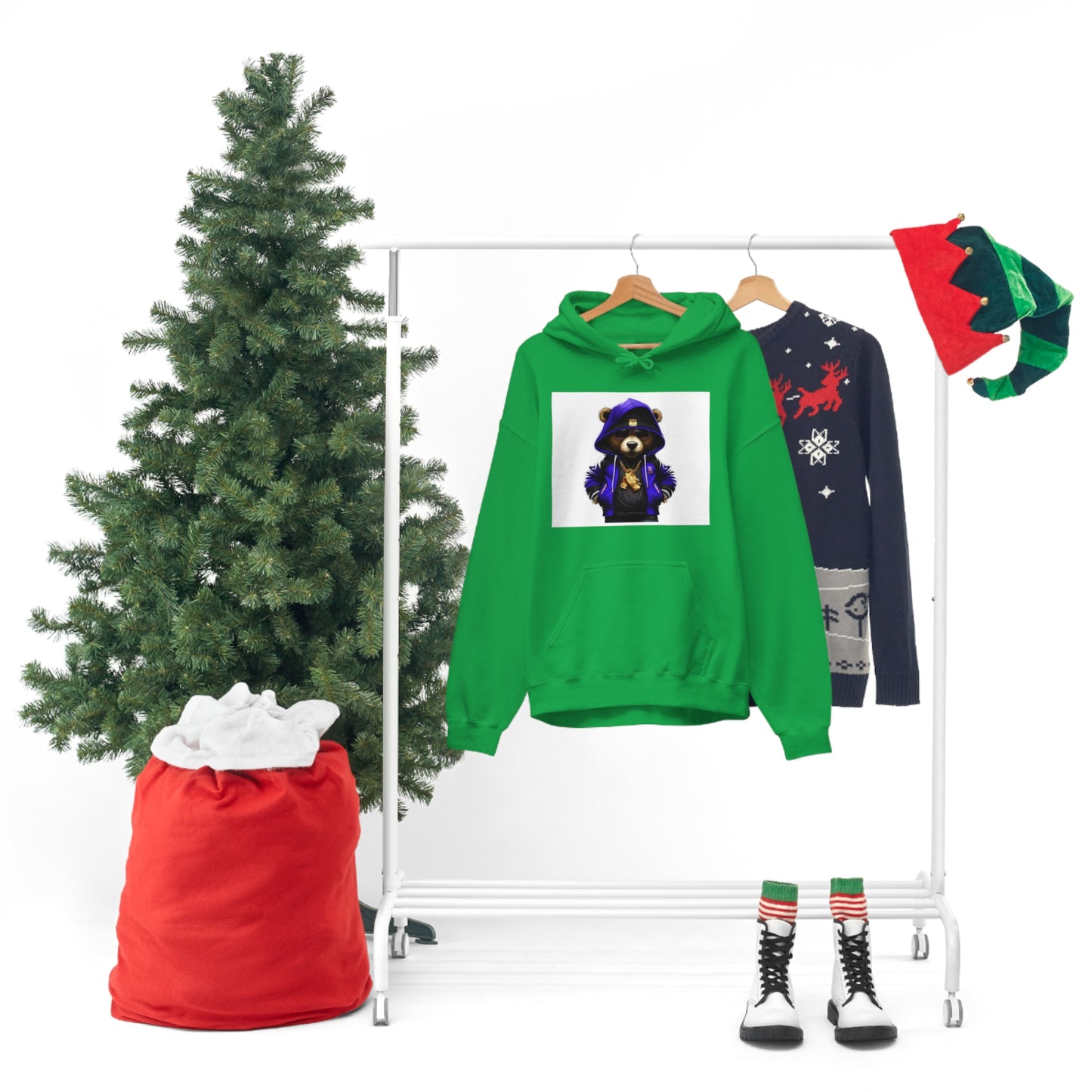 Chill Bear Unisex Hooded Sweatshirt