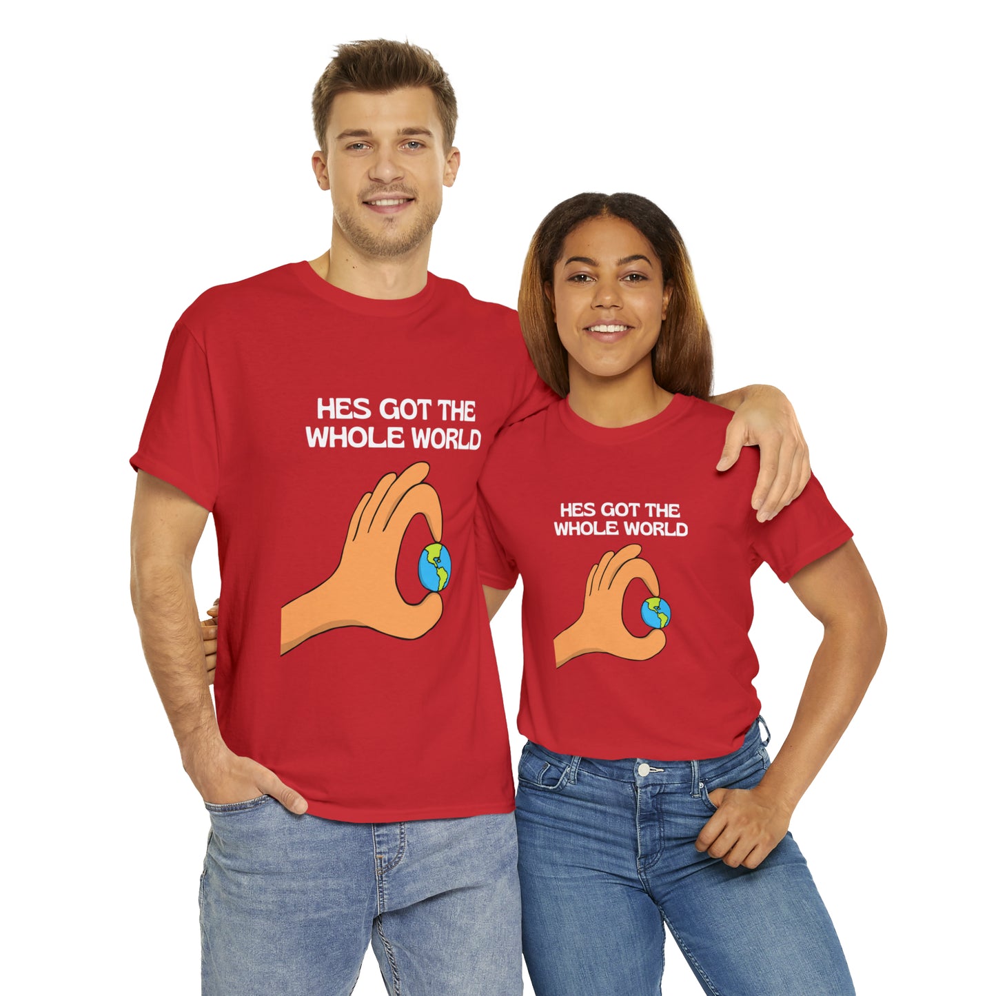 His Hands - Unisex Heavy Cotton Tee