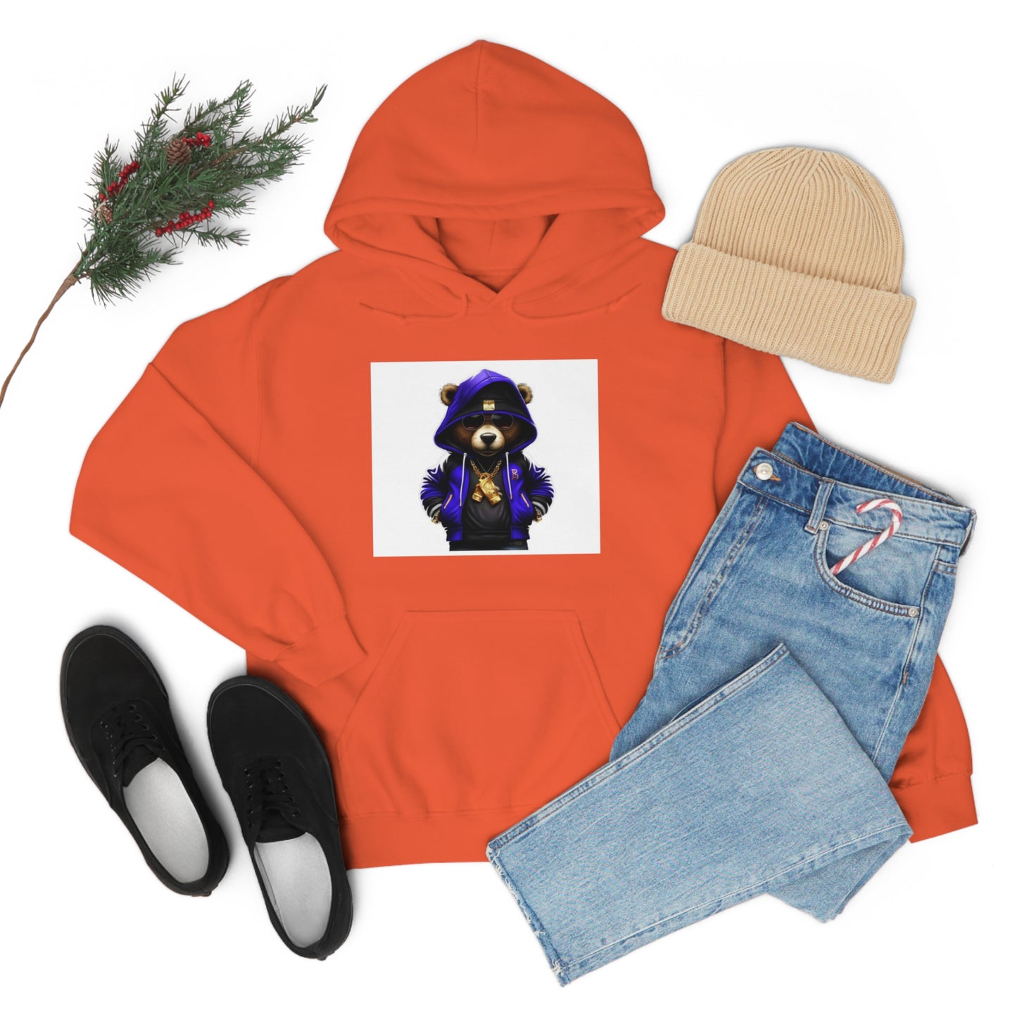 Chill Bear Unisex Hooded Sweatshirt
