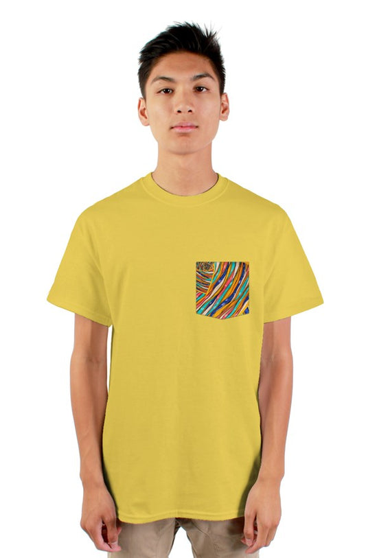  Gildan Printed Pocket Tee mens Tee