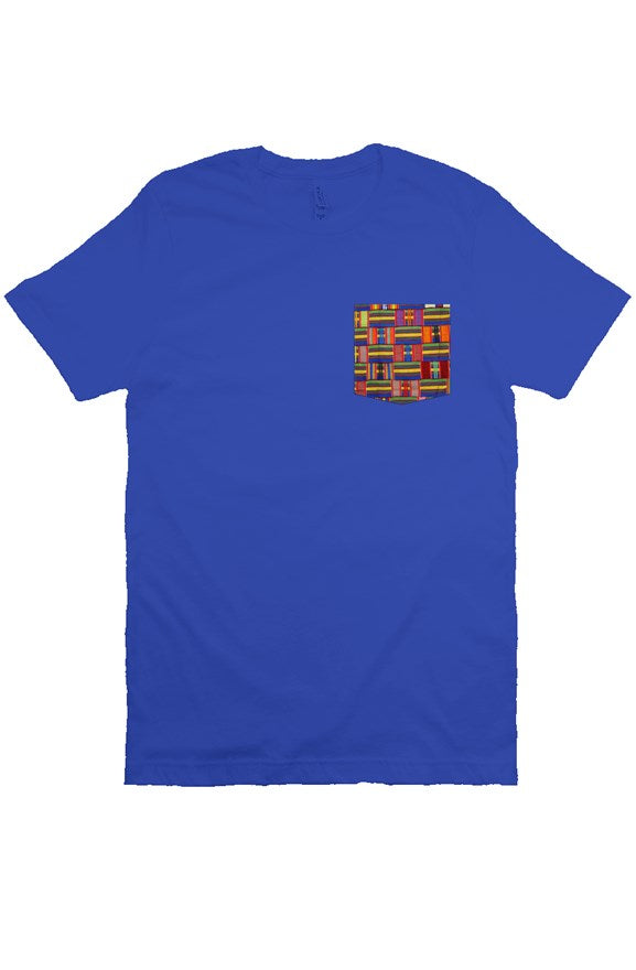 Bella African Print Canvas T Shirt