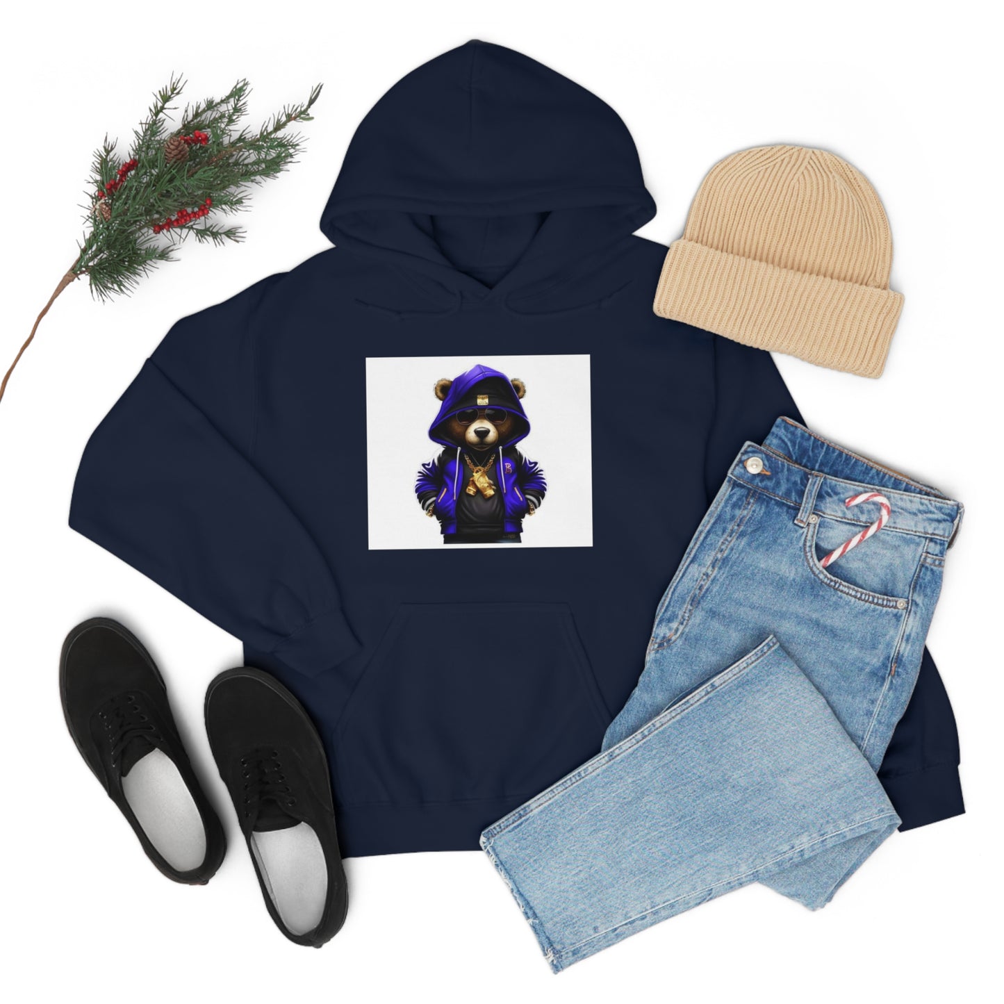 Chill Bear Unisex Hooded Sweatshirt