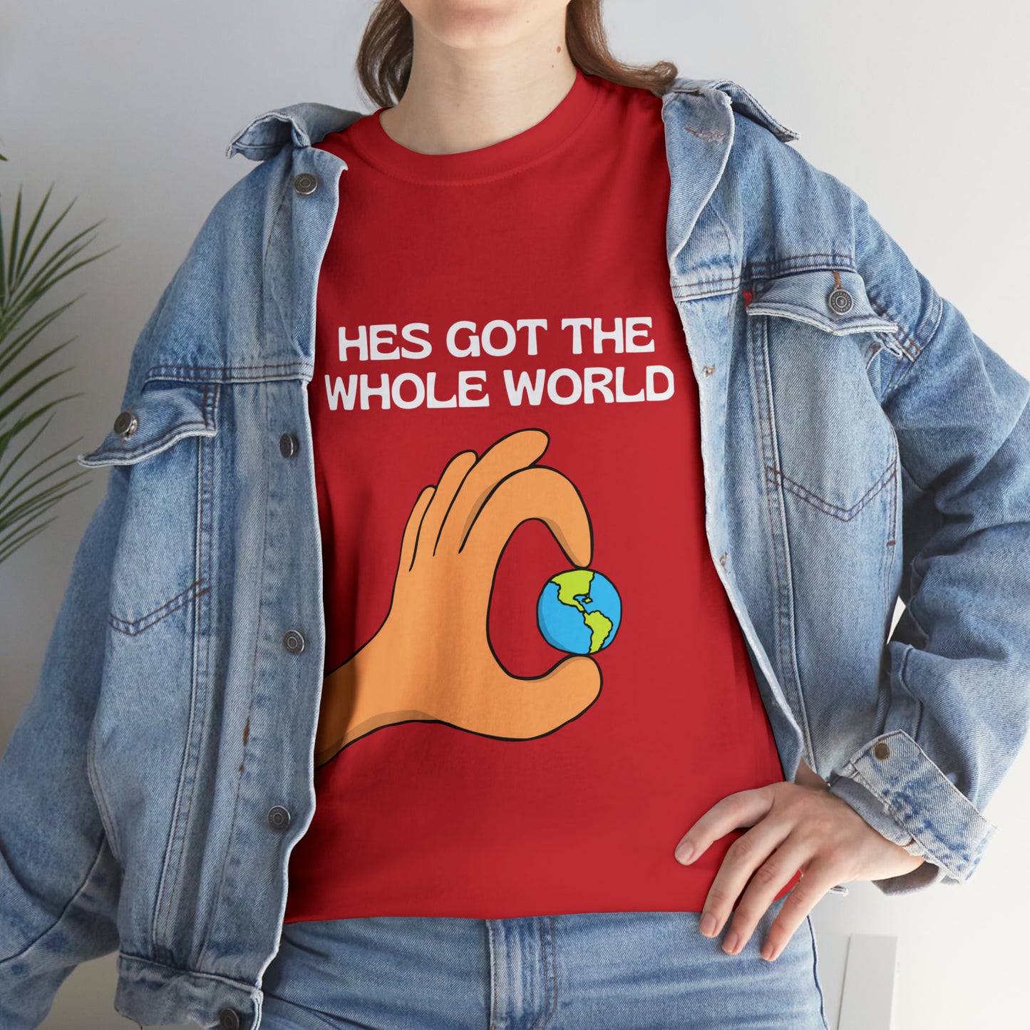 His Hands - Unisex Heavy Cotton Tee