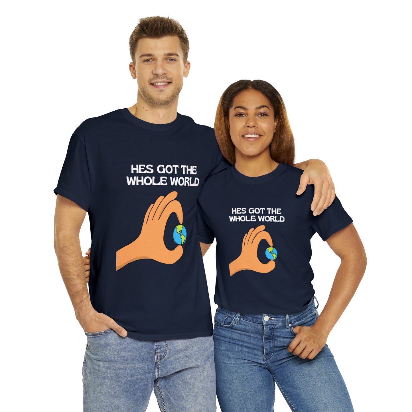 His Hands - Unisex Heavy Cotton Tee
